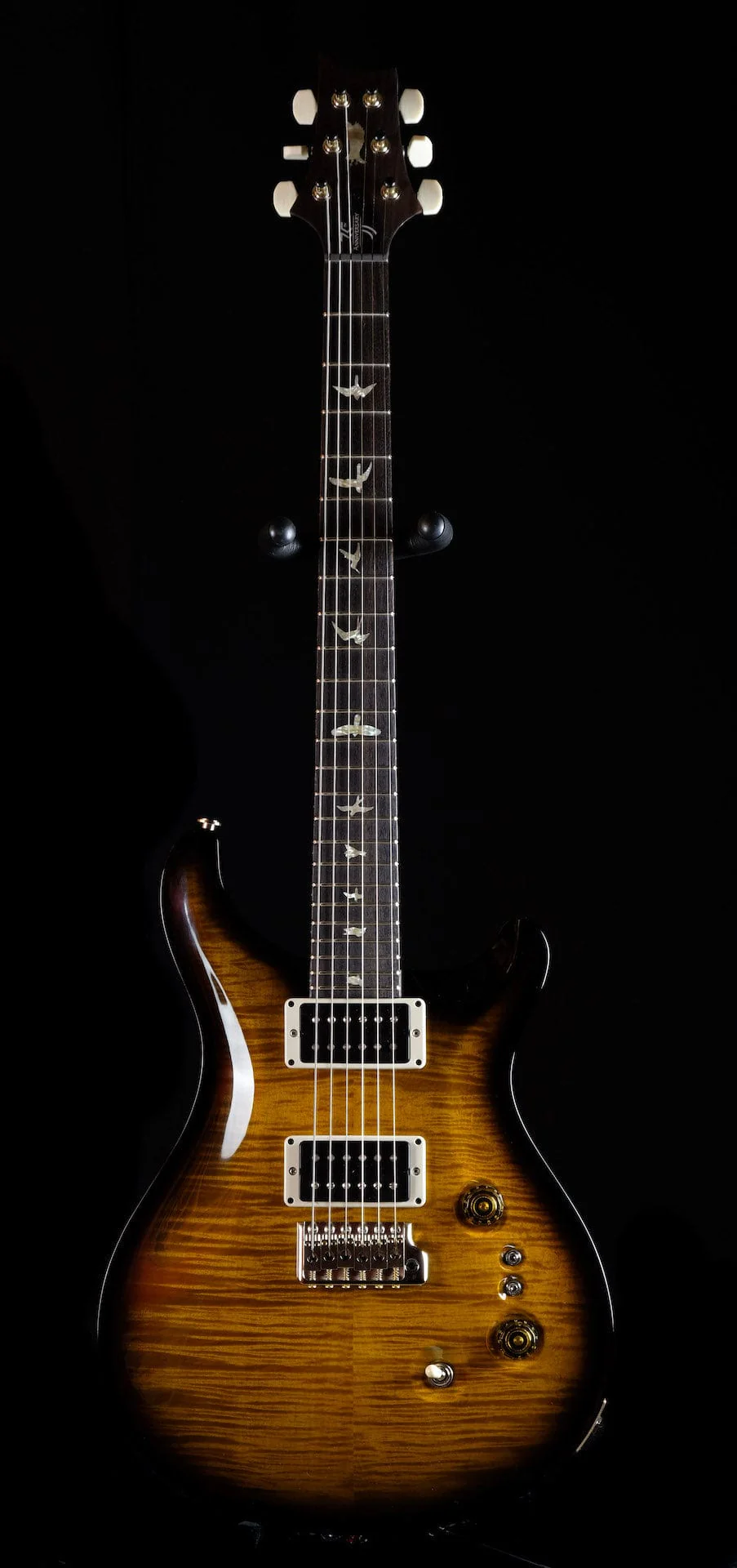PRS Limited Edition 35th Anniversary Custom 24 Pattern Regular Amber Electric Guitar - Image 2