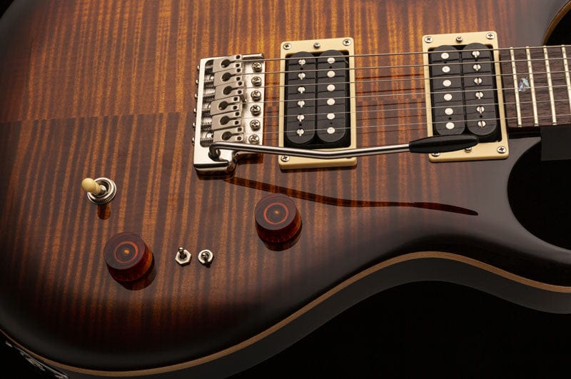 PRS Limited Edition 35th Anniversary SE Custom 24 Black Gold Burst - Image 5