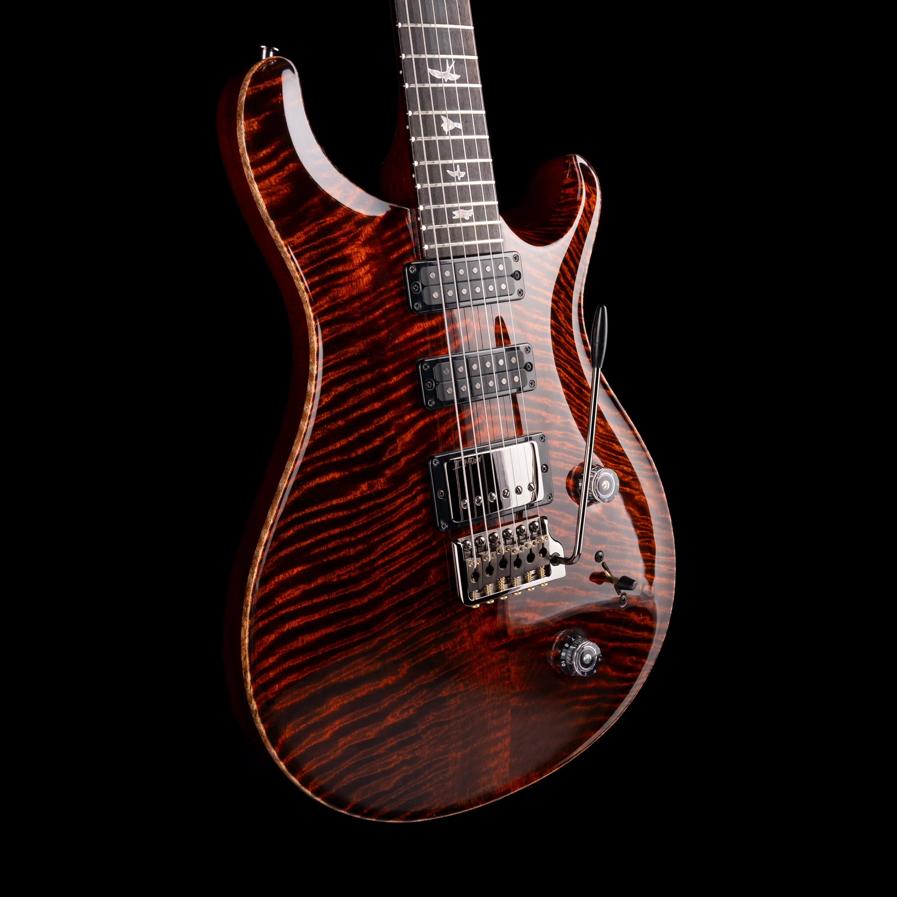 PRS Limited Edition Core Studio 22 Mango Top Orange Tiger with Case - Image 6