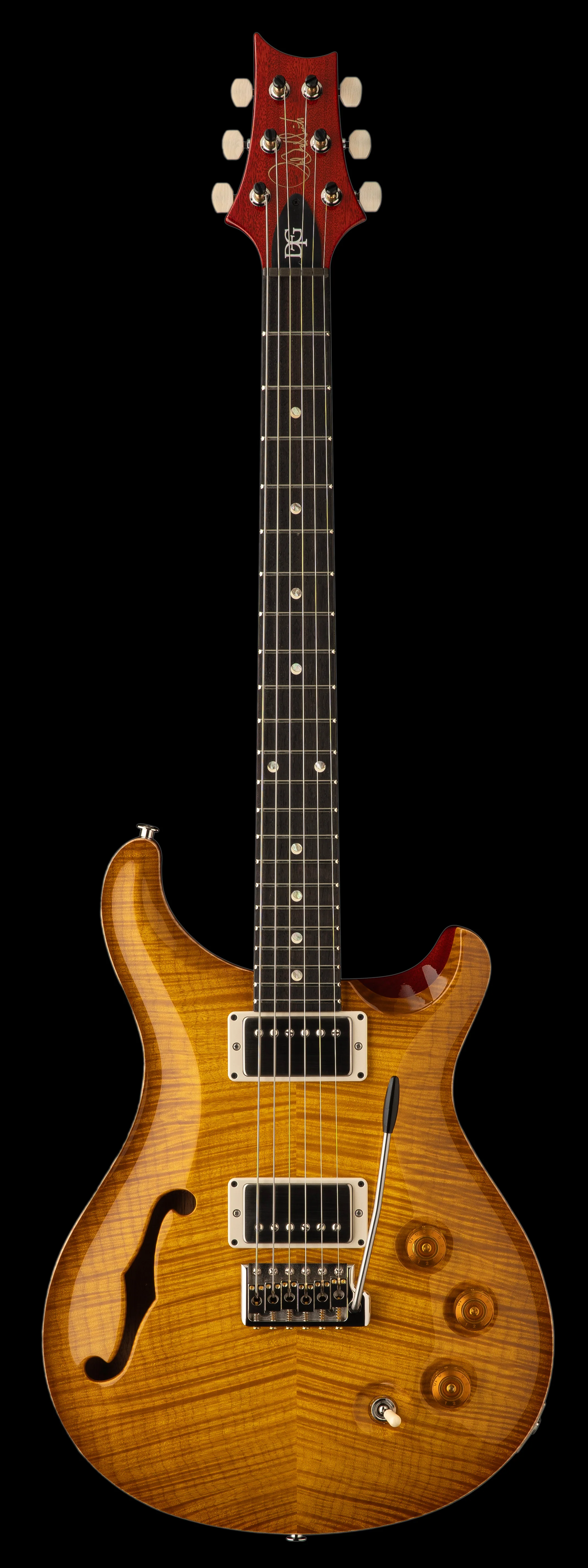 PRS Limited Edition DGT Semi-Hollow McCarty Sunburst - Signed - PRE ORDER - Image 2