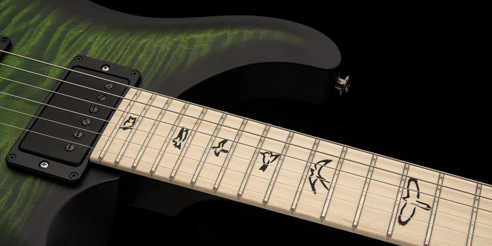 PRS Limited Edition Dustie Waring CE 24 Hardtail Jade Smokeburst with Soft Case - Image 5