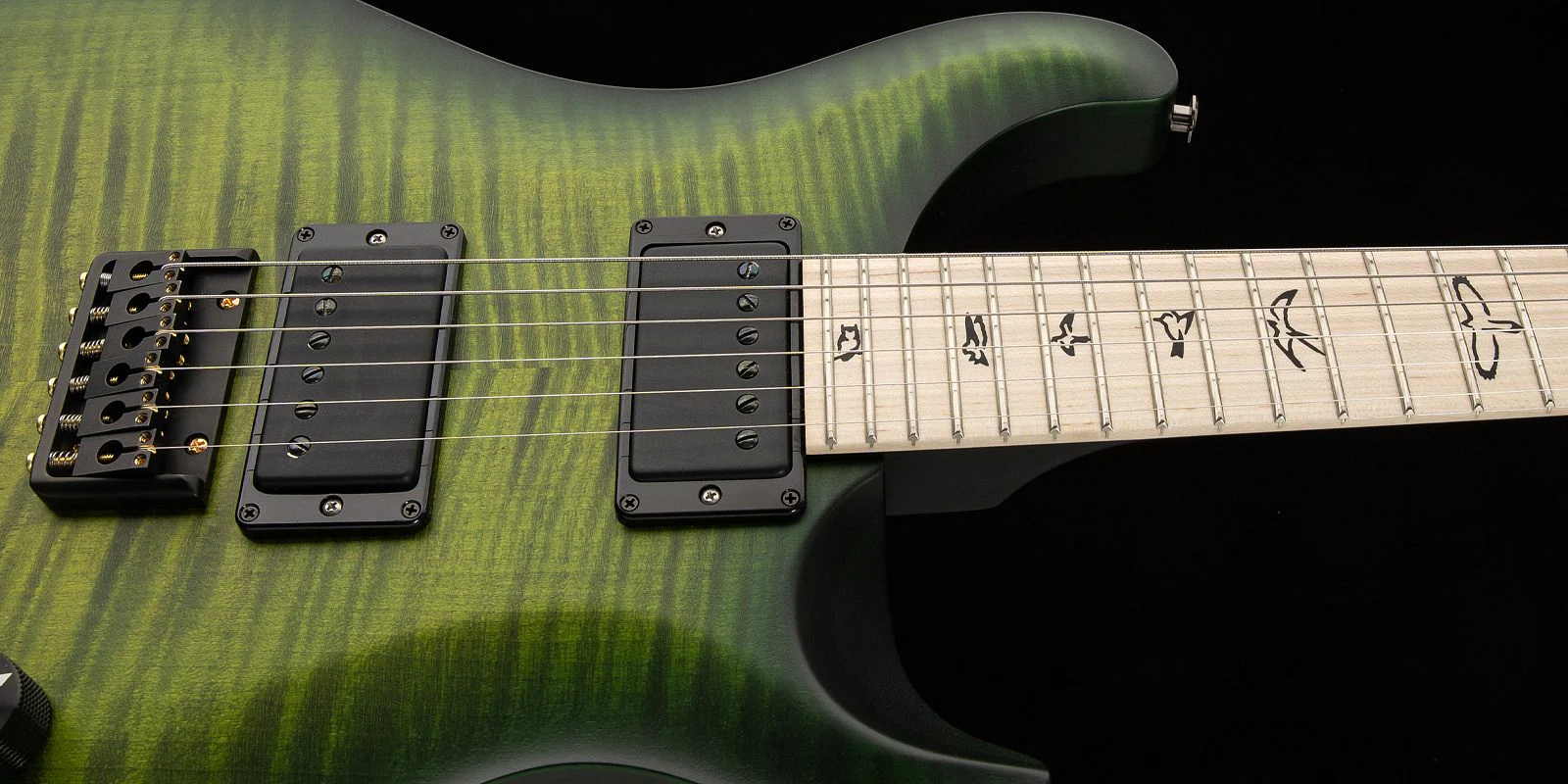 PRS Limited Edition Dustie Waring CE 24 Hardtail Jade Smokeburst with Soft Case - Image 6
