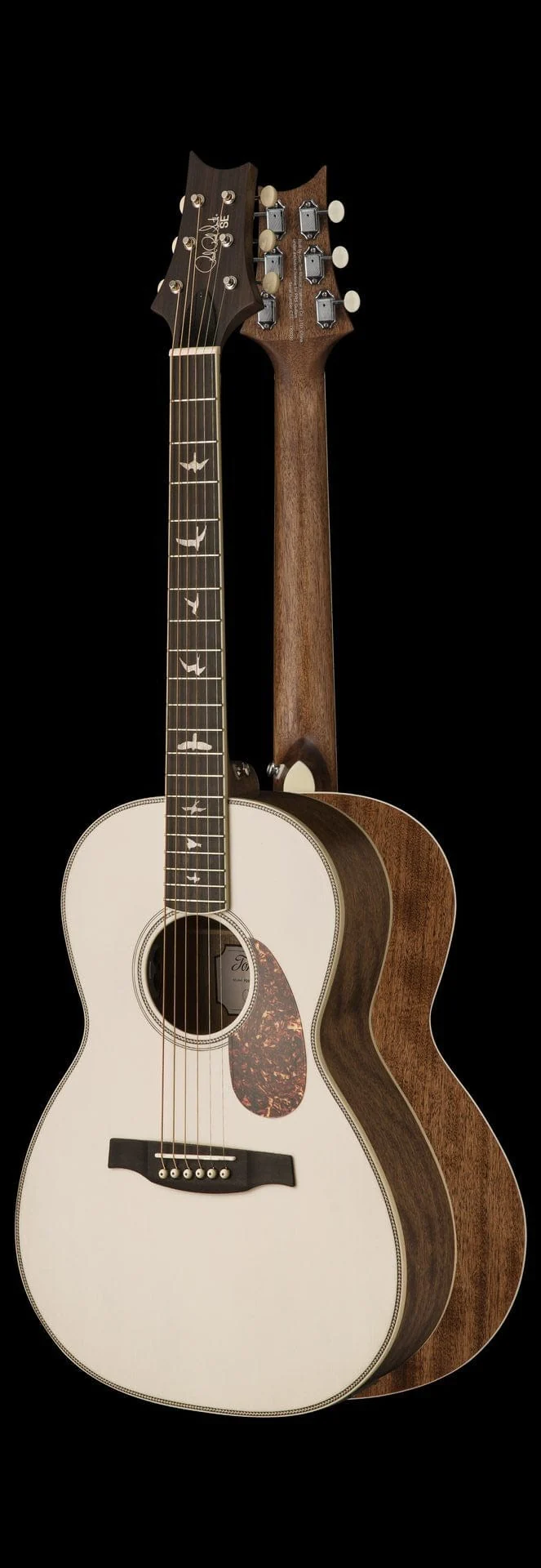 PRS Limited Edition SE P20E Parlor Acoustic Electric Antique White with Gig Bag - Image 4
