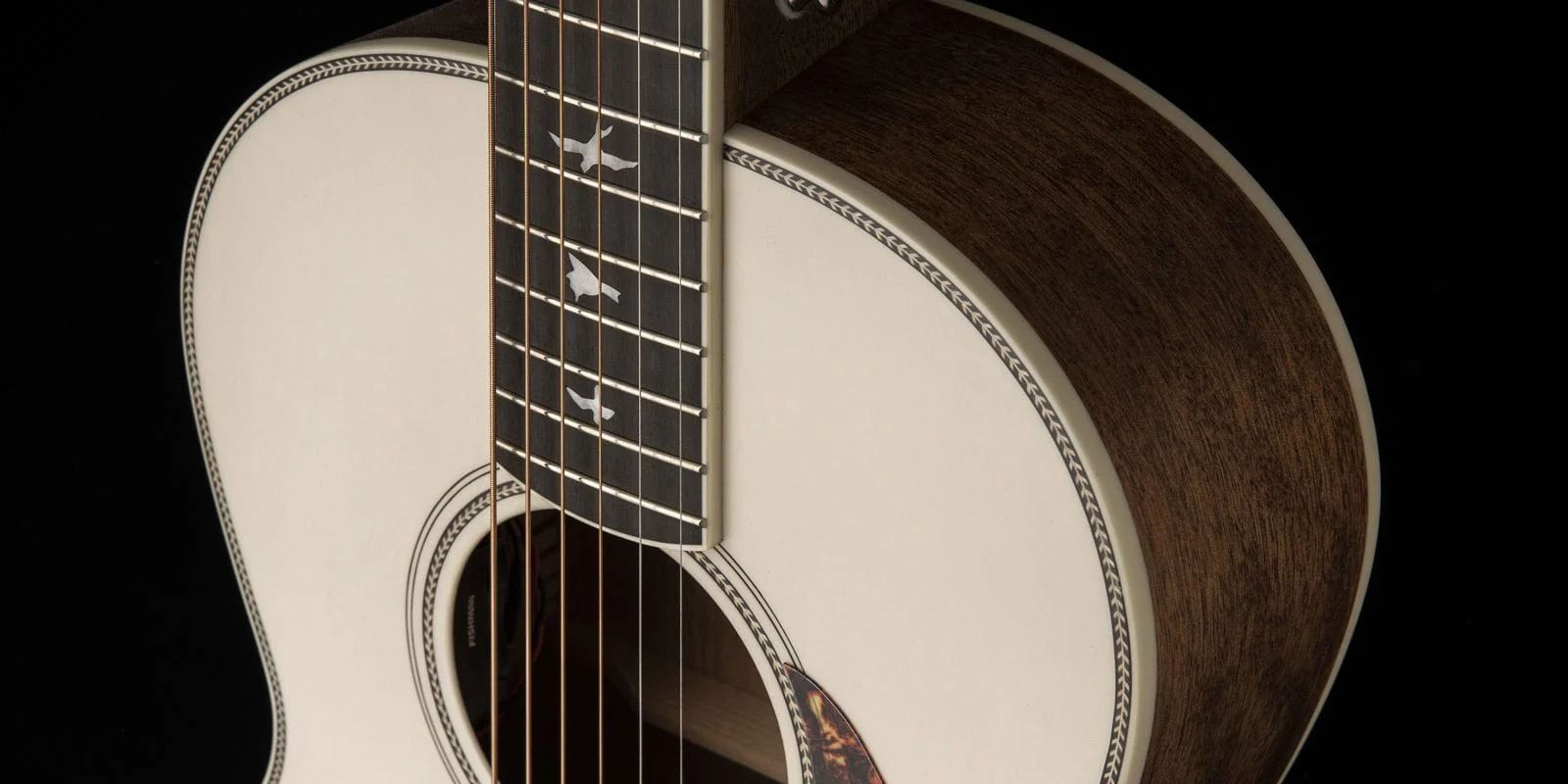 PRS Limited Edition SE P20E Parlor Acoustic Electric Antique White with Gig Bag - Image 5