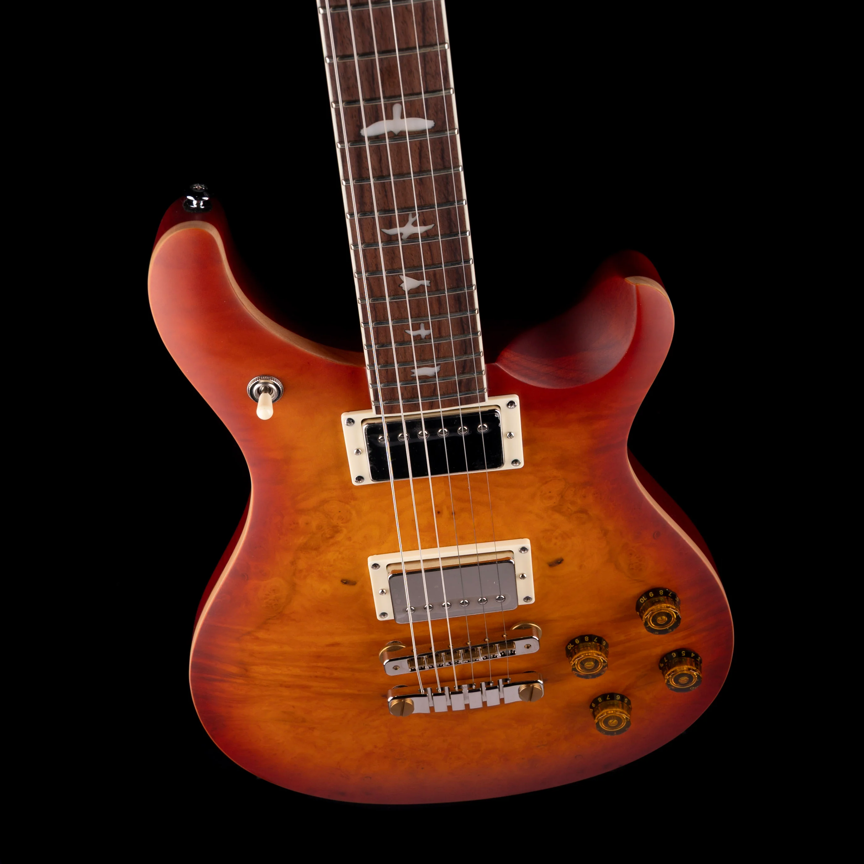 PRS SE Exotic McCarty 594 Laurel Burl Vintage Sunburst With Gig Bag - Image 3