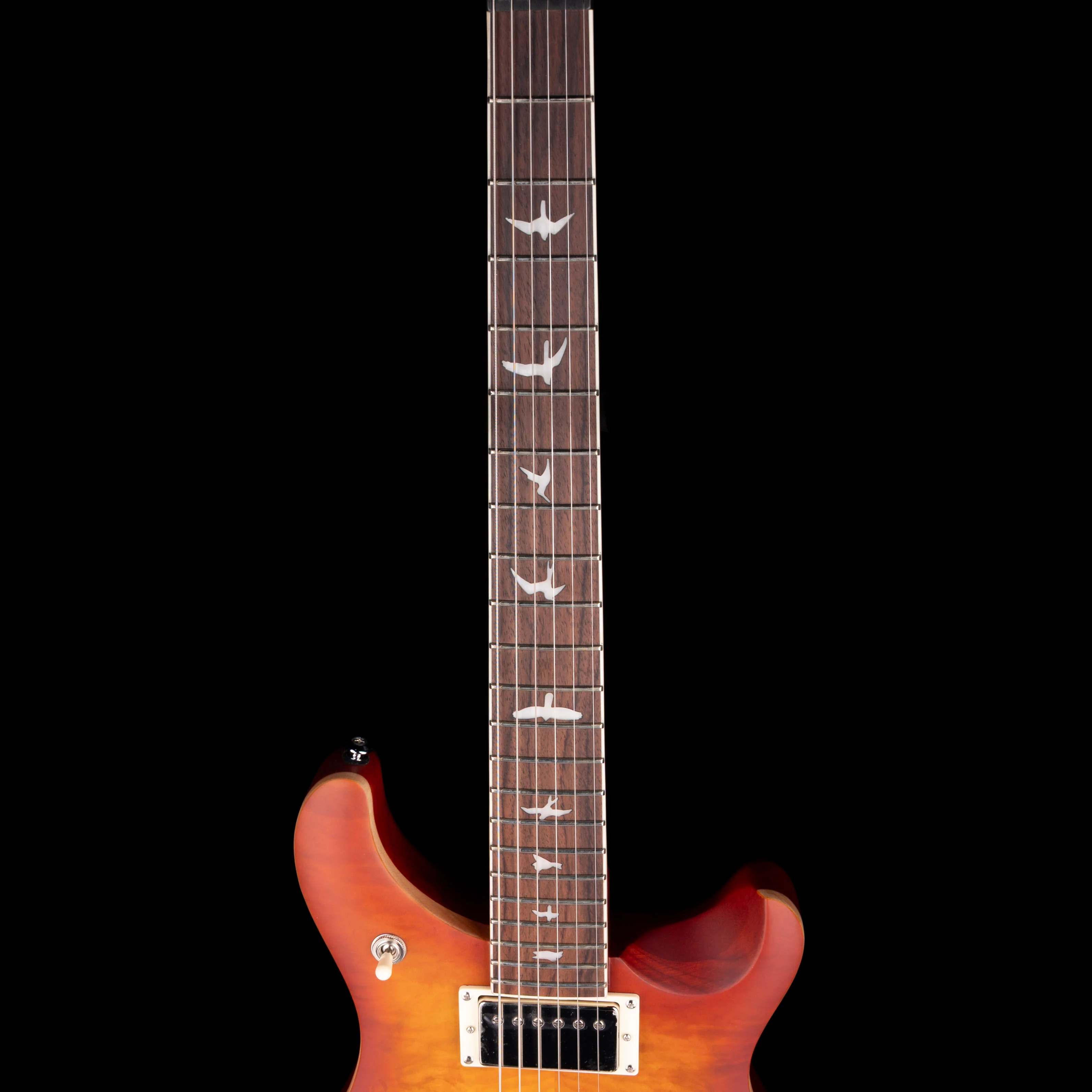 PRS SE Exotic McCarty 594 Laurel Burl Vintage Sunburst With Gig Bag - Image 7