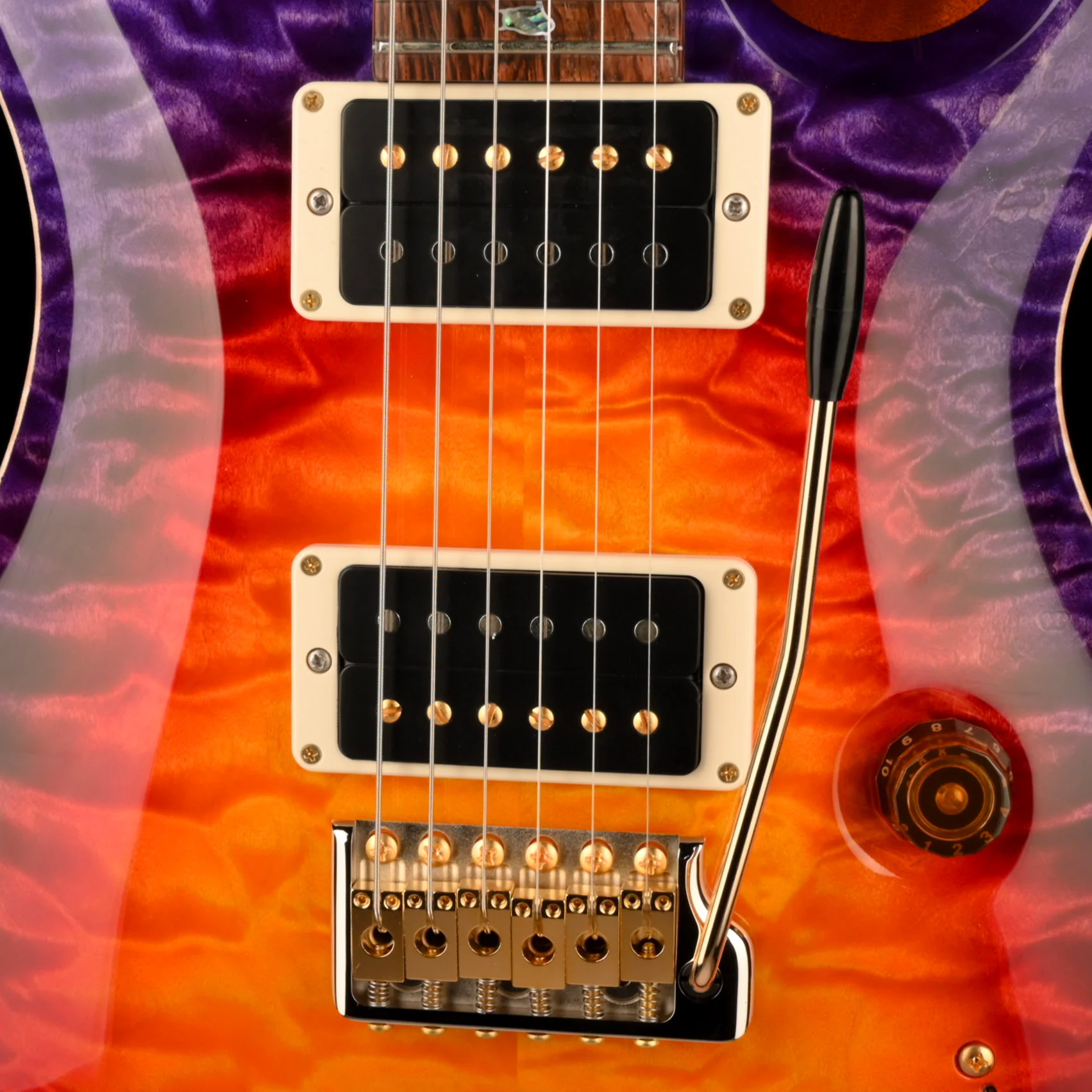 PRS Private Stock Custom 24 Indian Ocean Glow With Case - Image 4