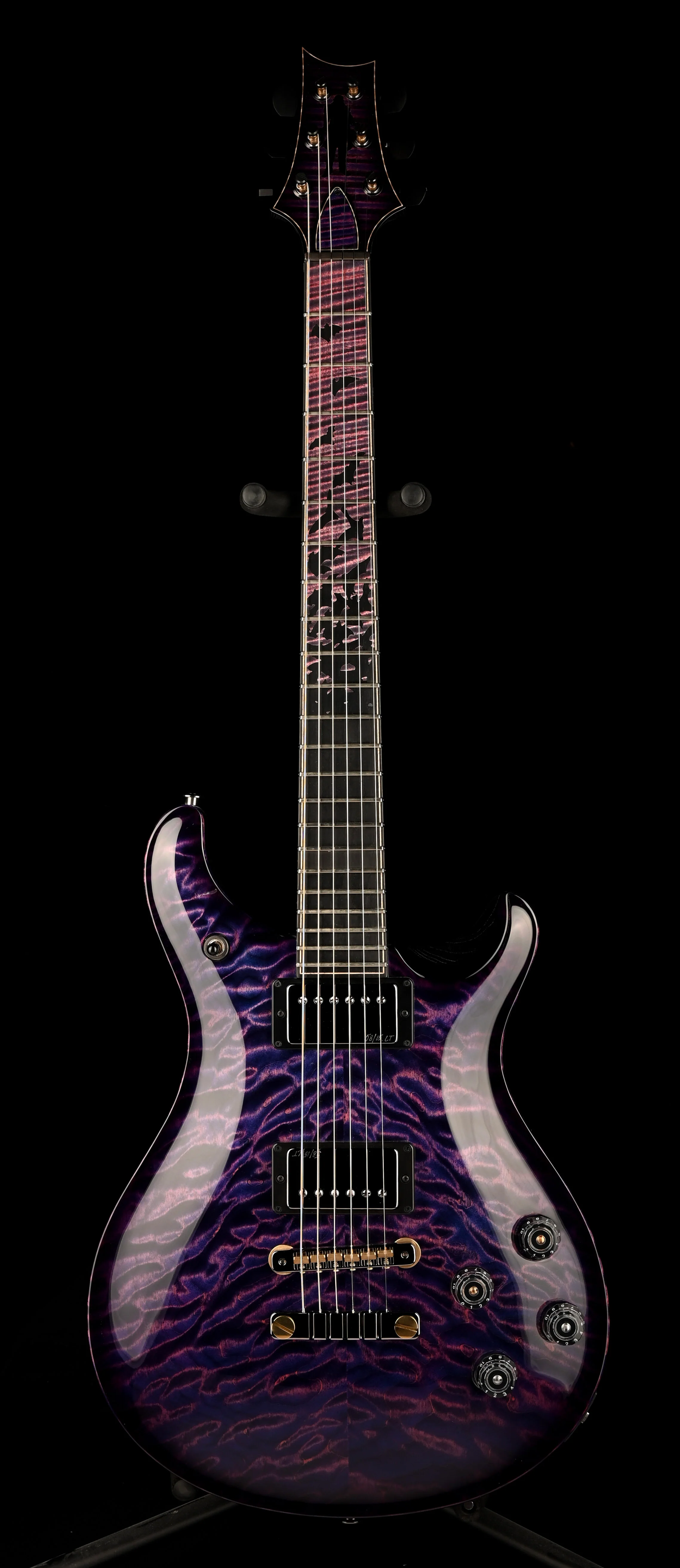 PRS Private Stock McCarty 594 Quilted Maple Replicant Purple With Case - Image 2