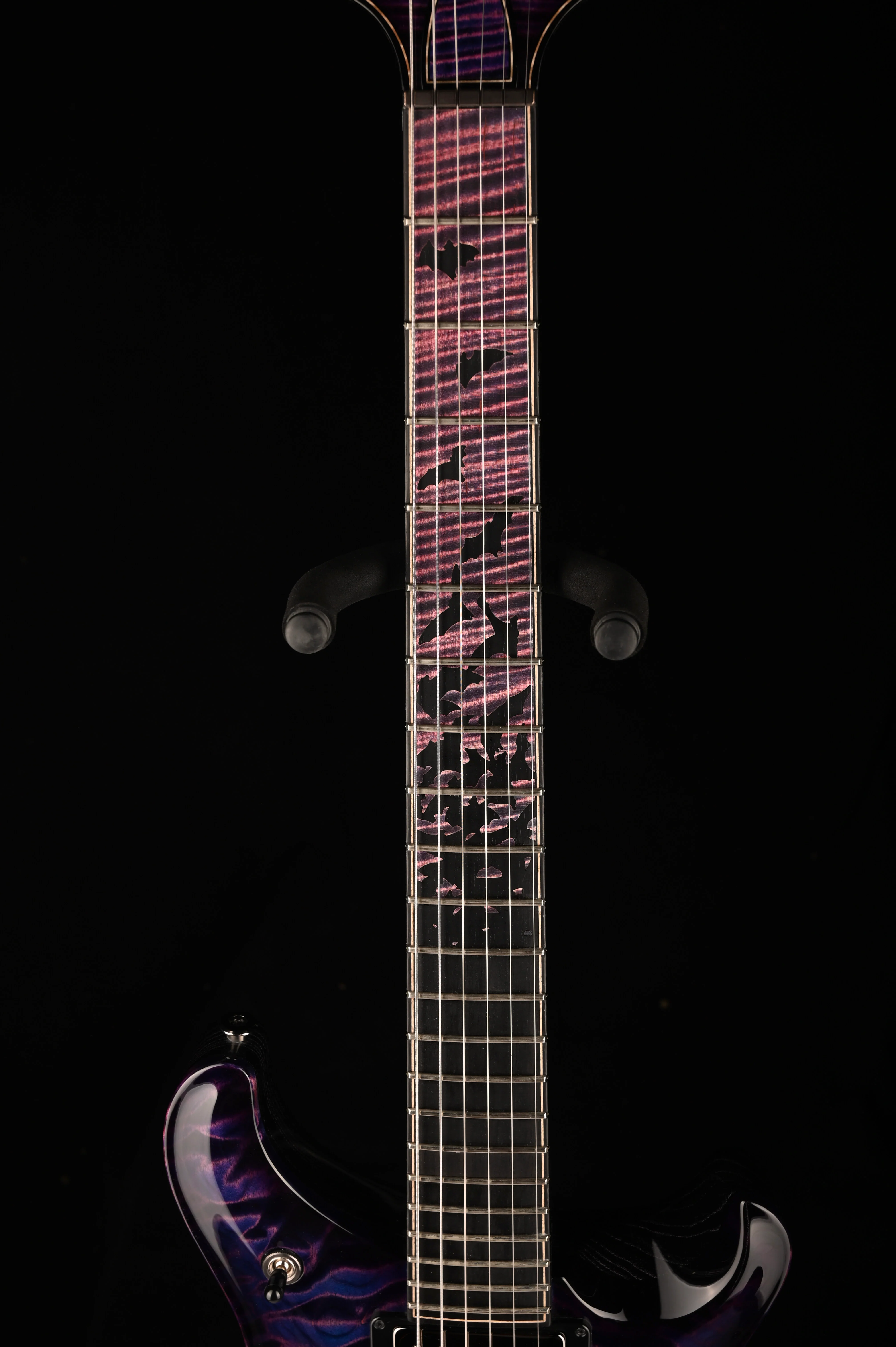 PRS Private Stock McCarty 594 Quilted Maple Replicant Purple With Case - Image 3