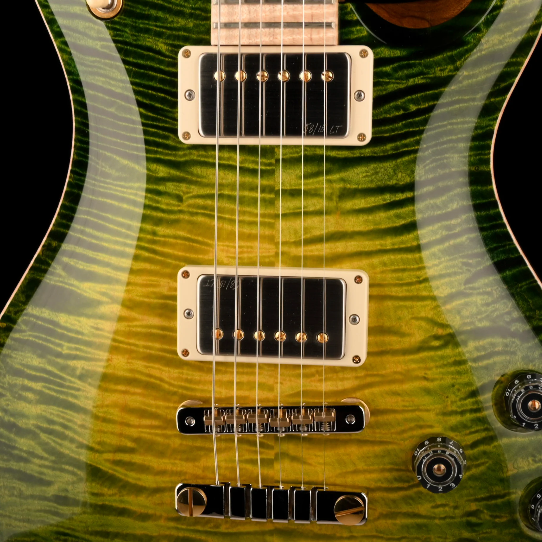 PRS Private Stock McCarty 594 Rainforest Glow With Case - Image 4