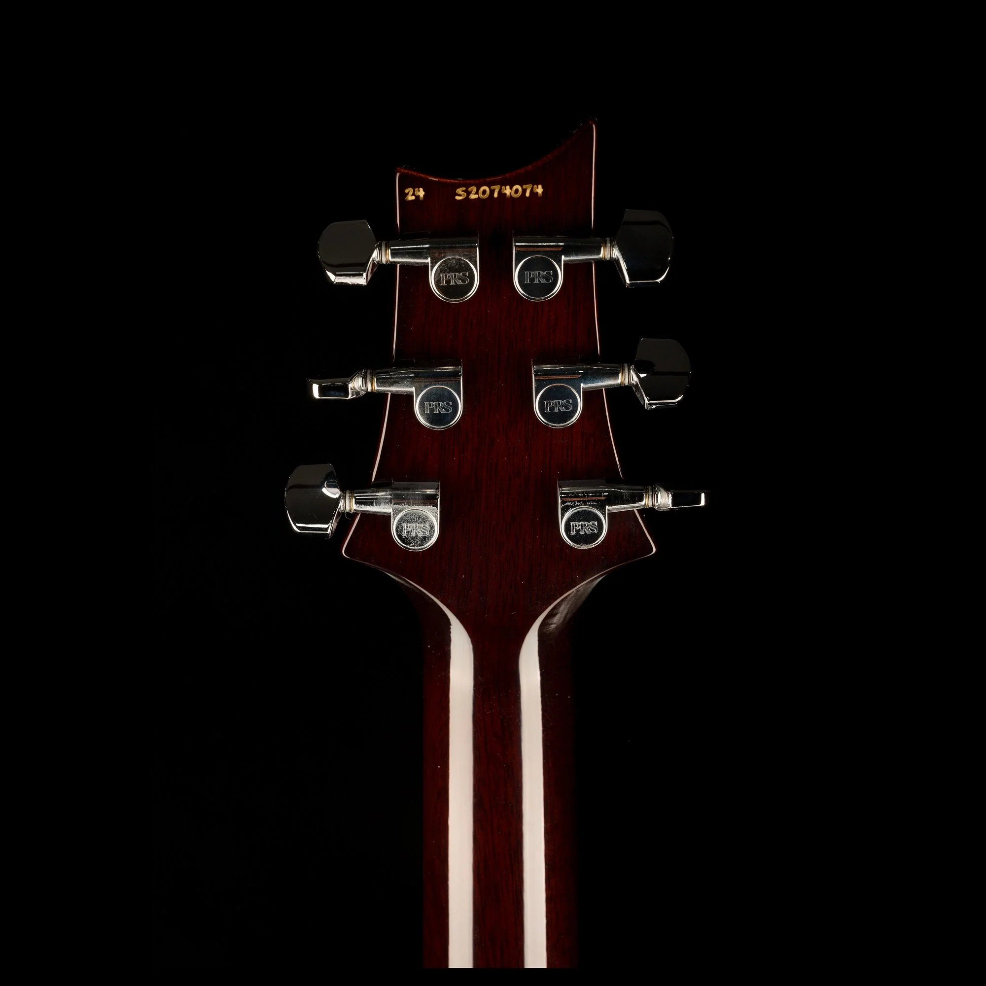PRS S2 Custom 24 Black Amber with Gig Bag - Image 17