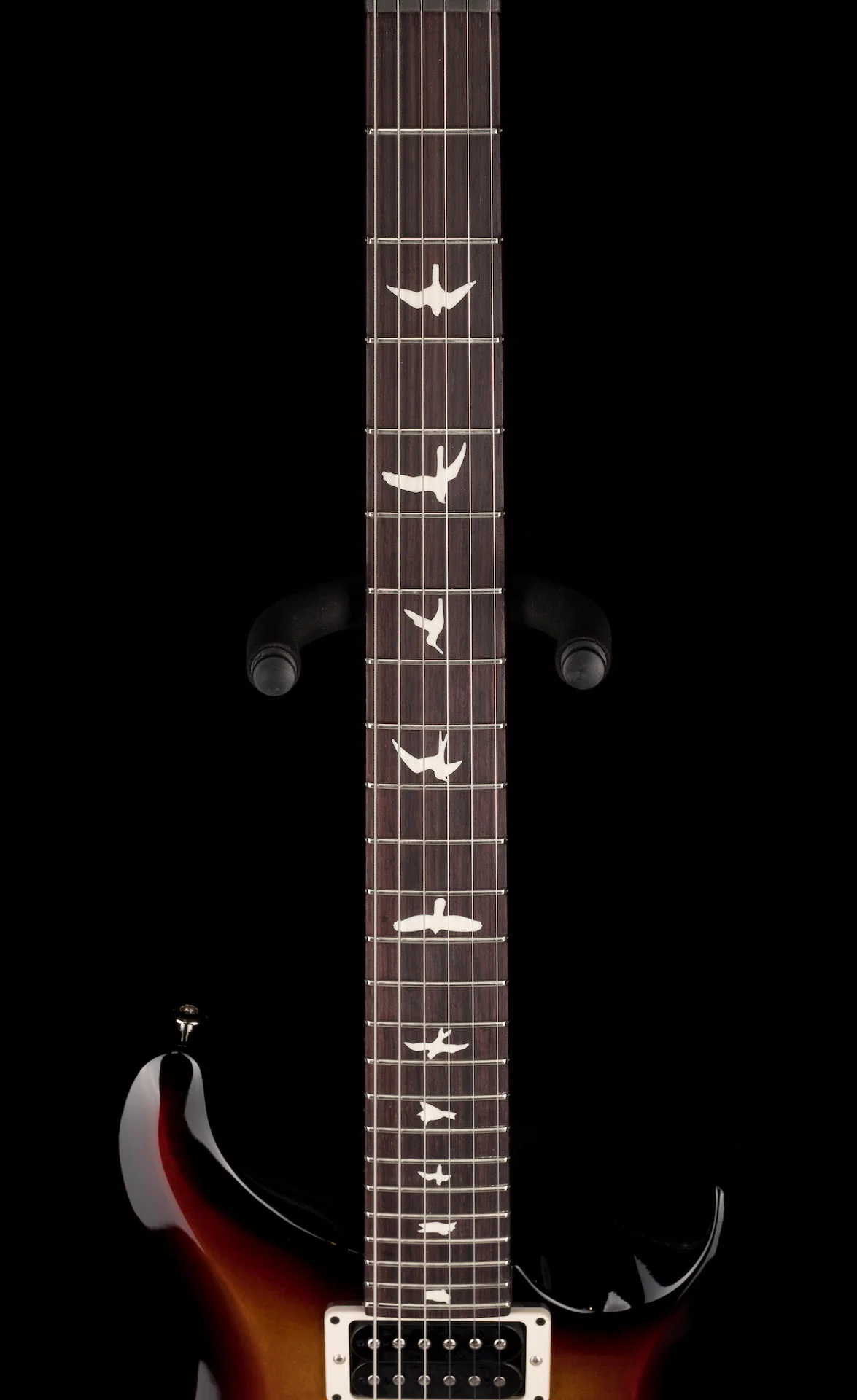 PRS S2 Custom 24 Custom Color Amber Smokeburst With Gig Bag - Image 9