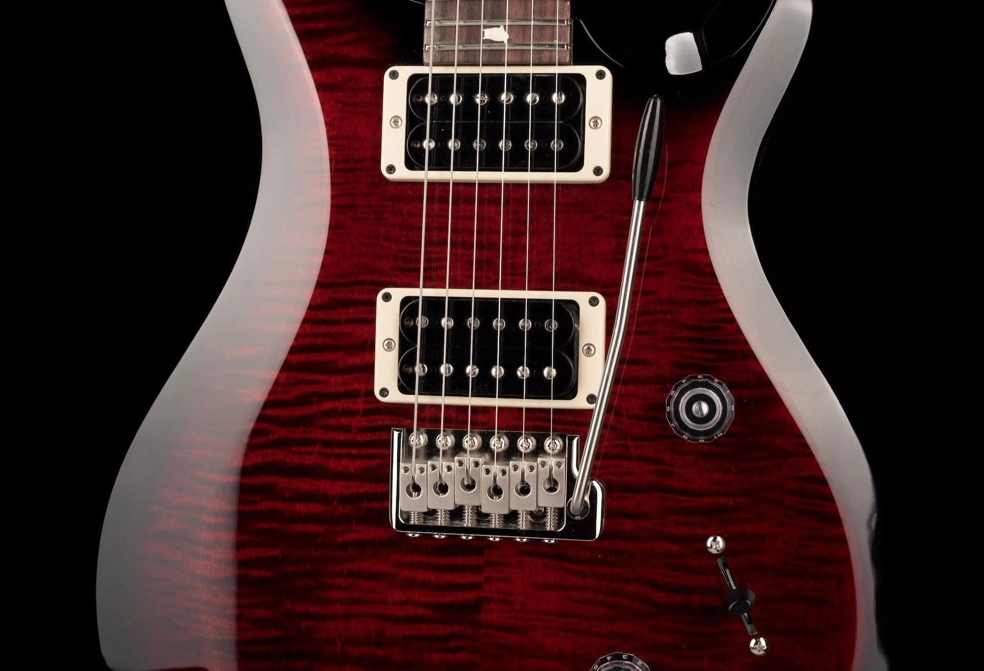 PRS S2 Custom 24 Custom Color Scarlet Smokeburst With Gig Bag - 2022 - Serial # S2061532 - Image 6