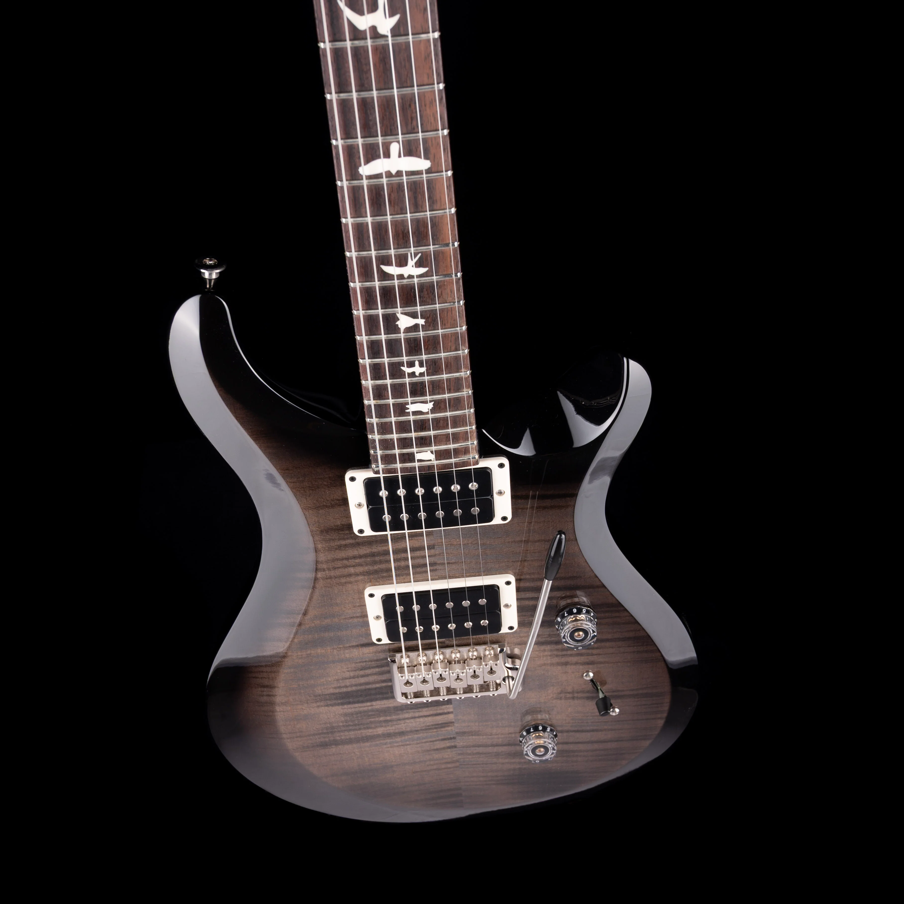 PRS S2 Custom 24 Faded Gray Black with Gig Bag - Image 3