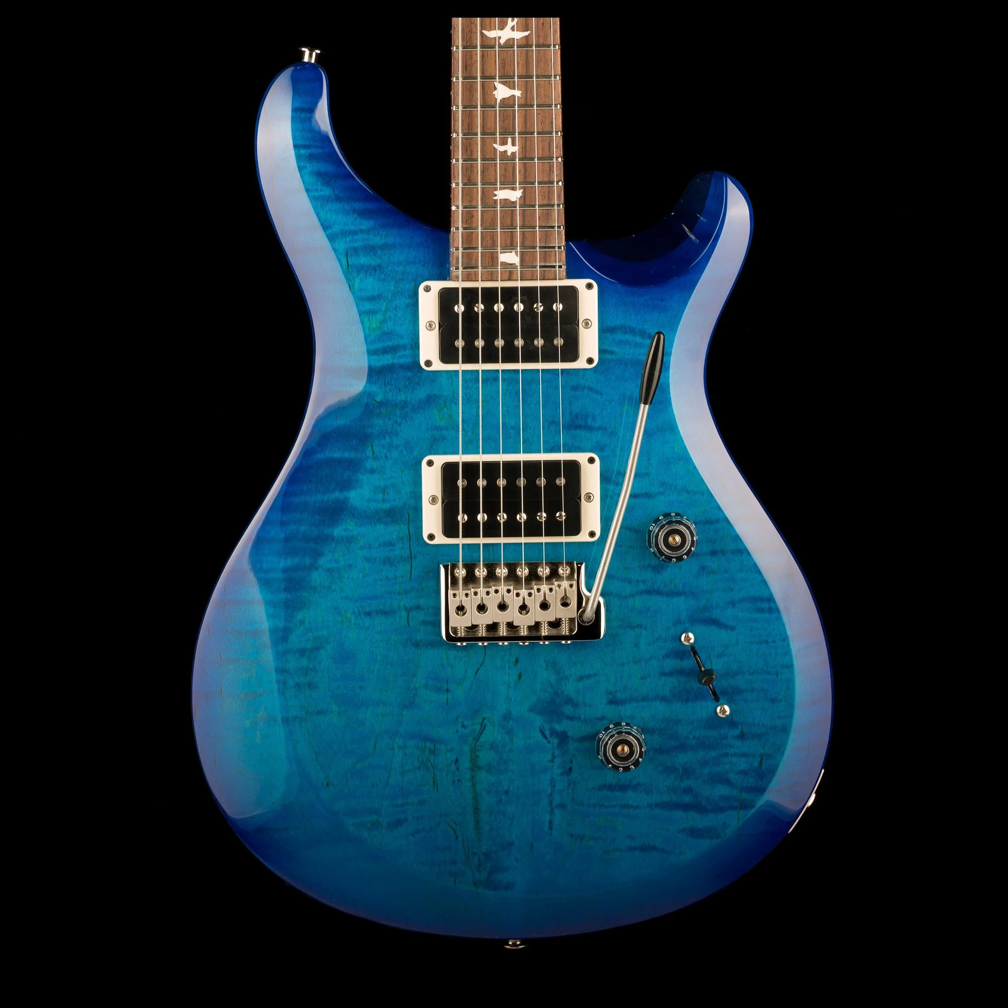 PRS S2 Custom 24 Pattern Thin Neck Lake Blue with Gig Bag