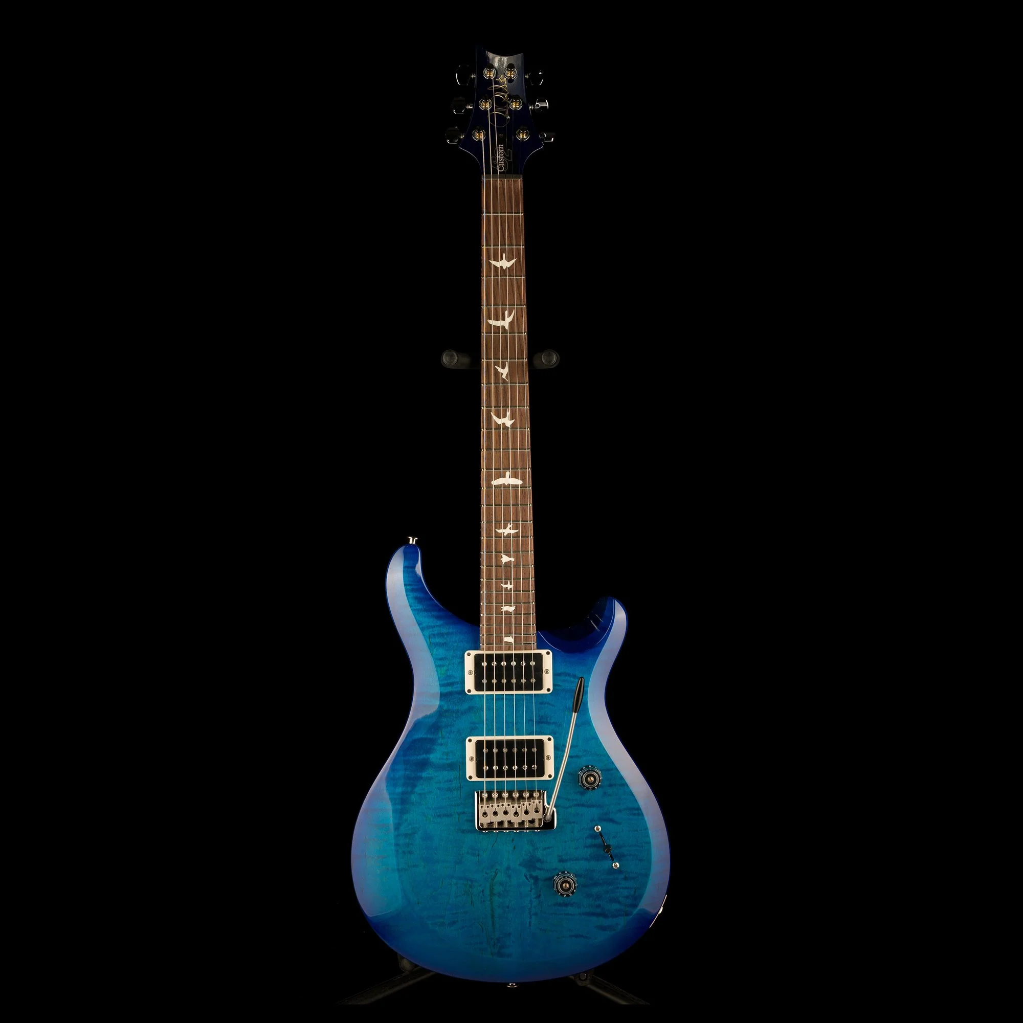 PRS S2 Custom 24 Pattern Thin Neck Lake Blue with Gig Bag - Image 2