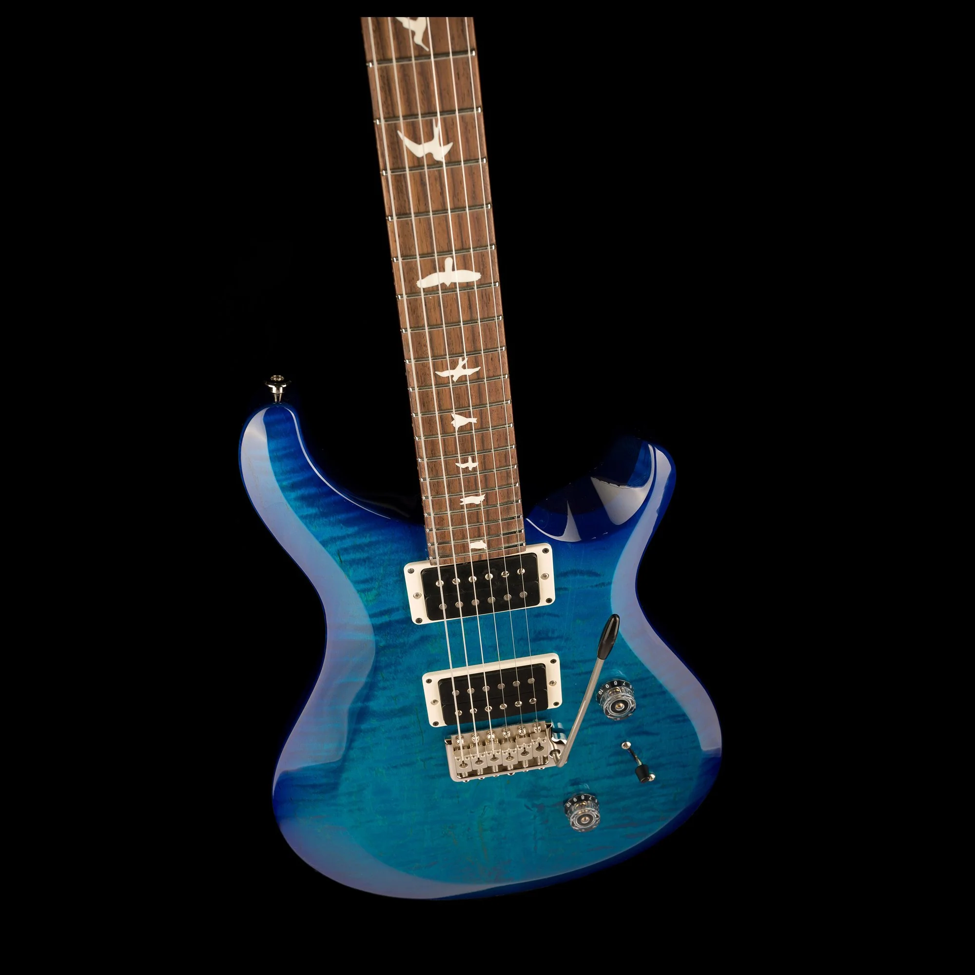 PRS S2 Custom 24 Pattern Thin Neck Lake Blue with Gig Bag - Image 4