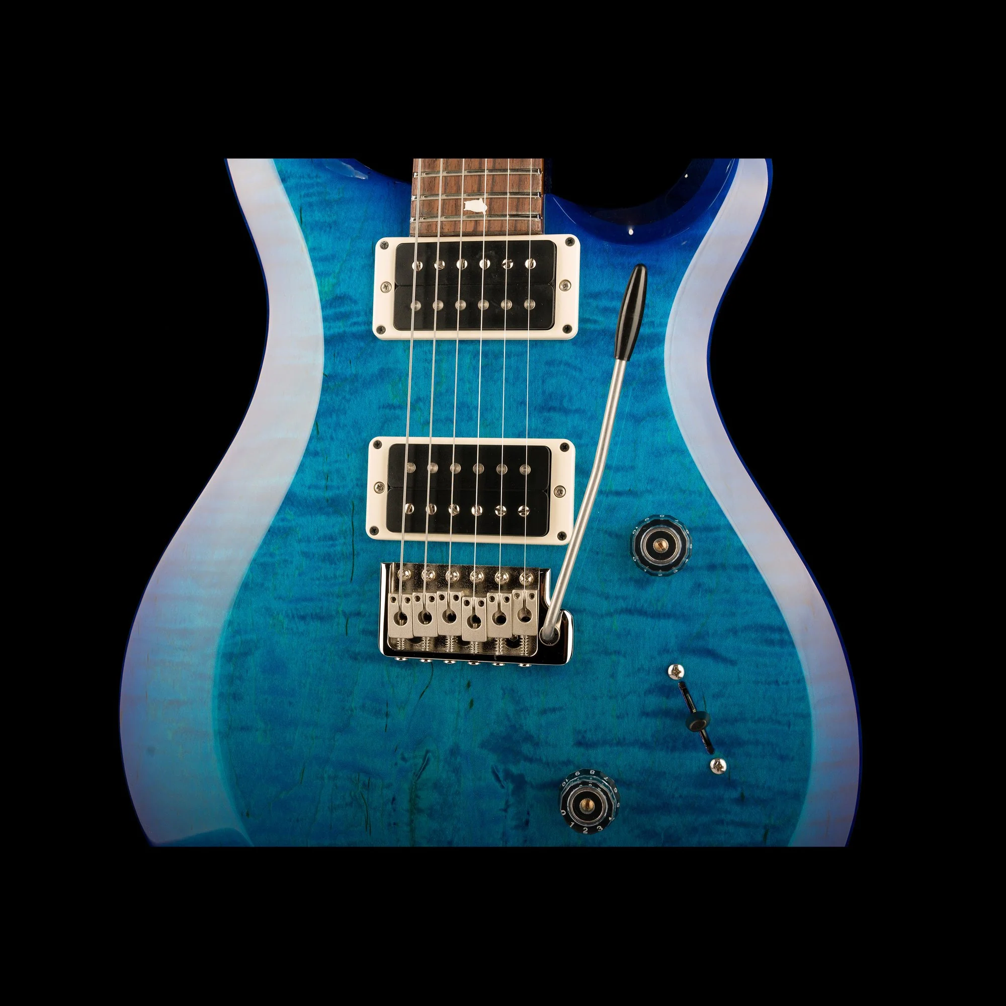PRS S2 Custom 24 Pattern Thin Neck Lake Blue with Gig Bag - Image 6