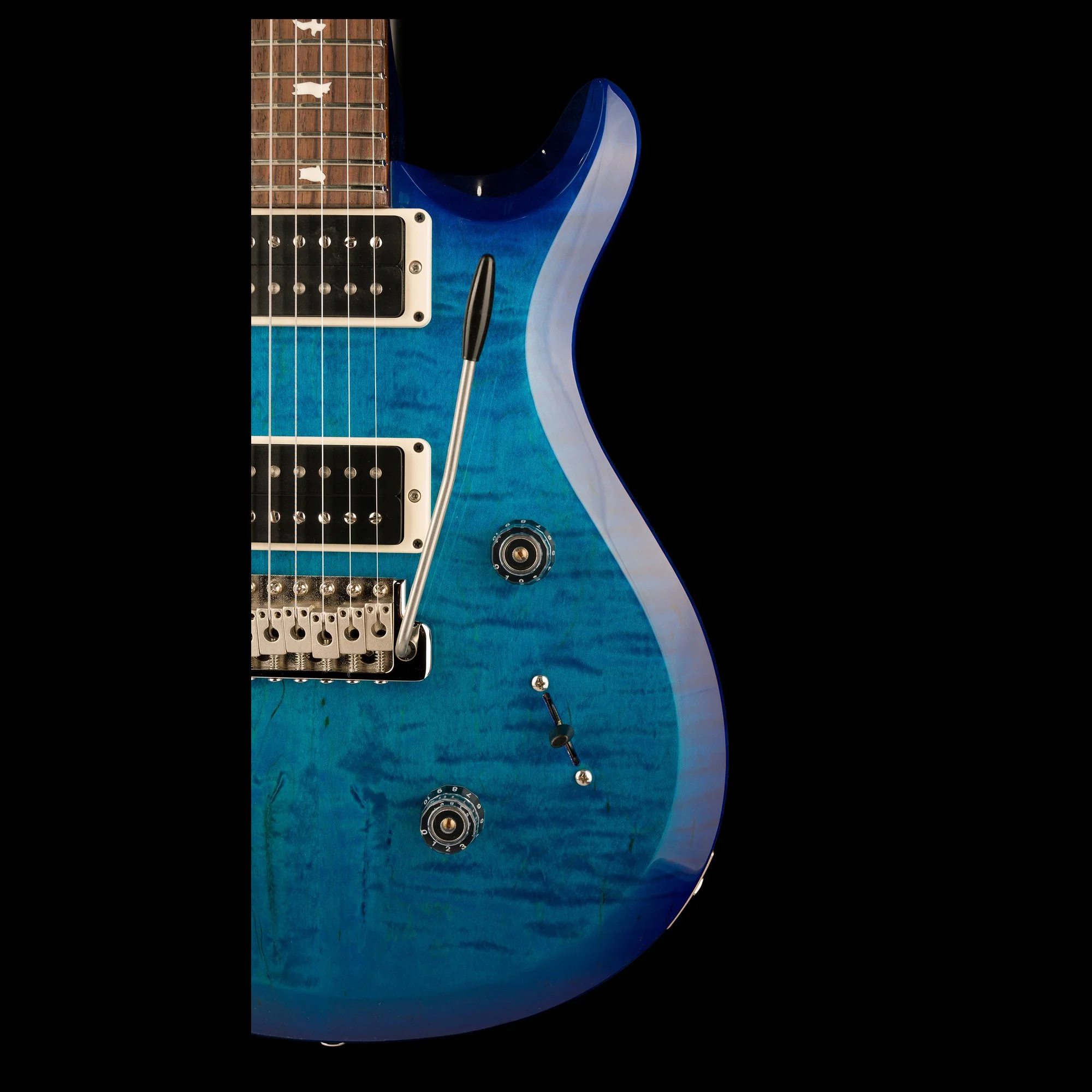 PRS S2 Custom 24 Pattern Thin Neck Lake Blue with Gig Bag - Image 9