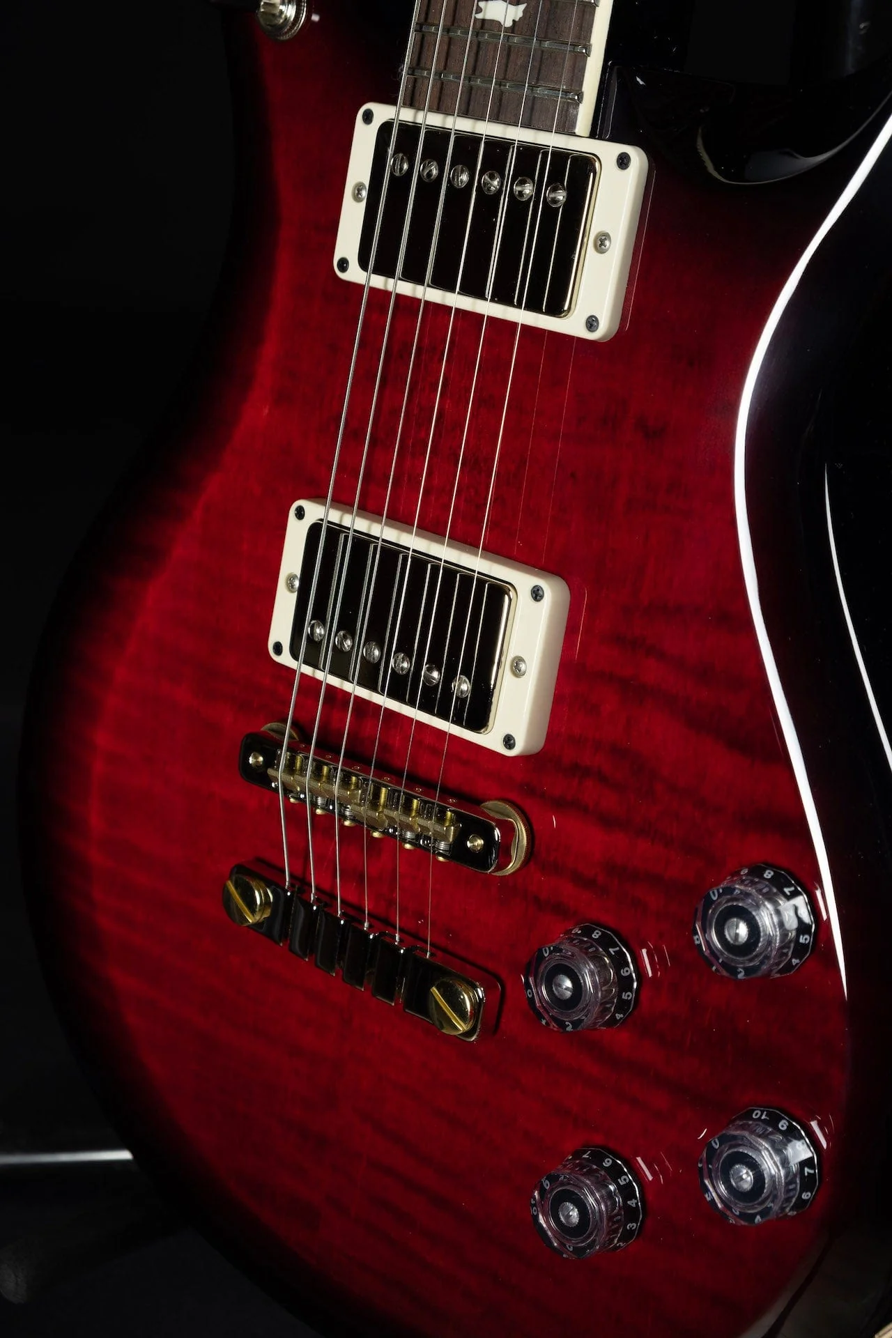 PRS S2 McCarty 594 Scarlet Smokeburst with Gig Bag - Image 4