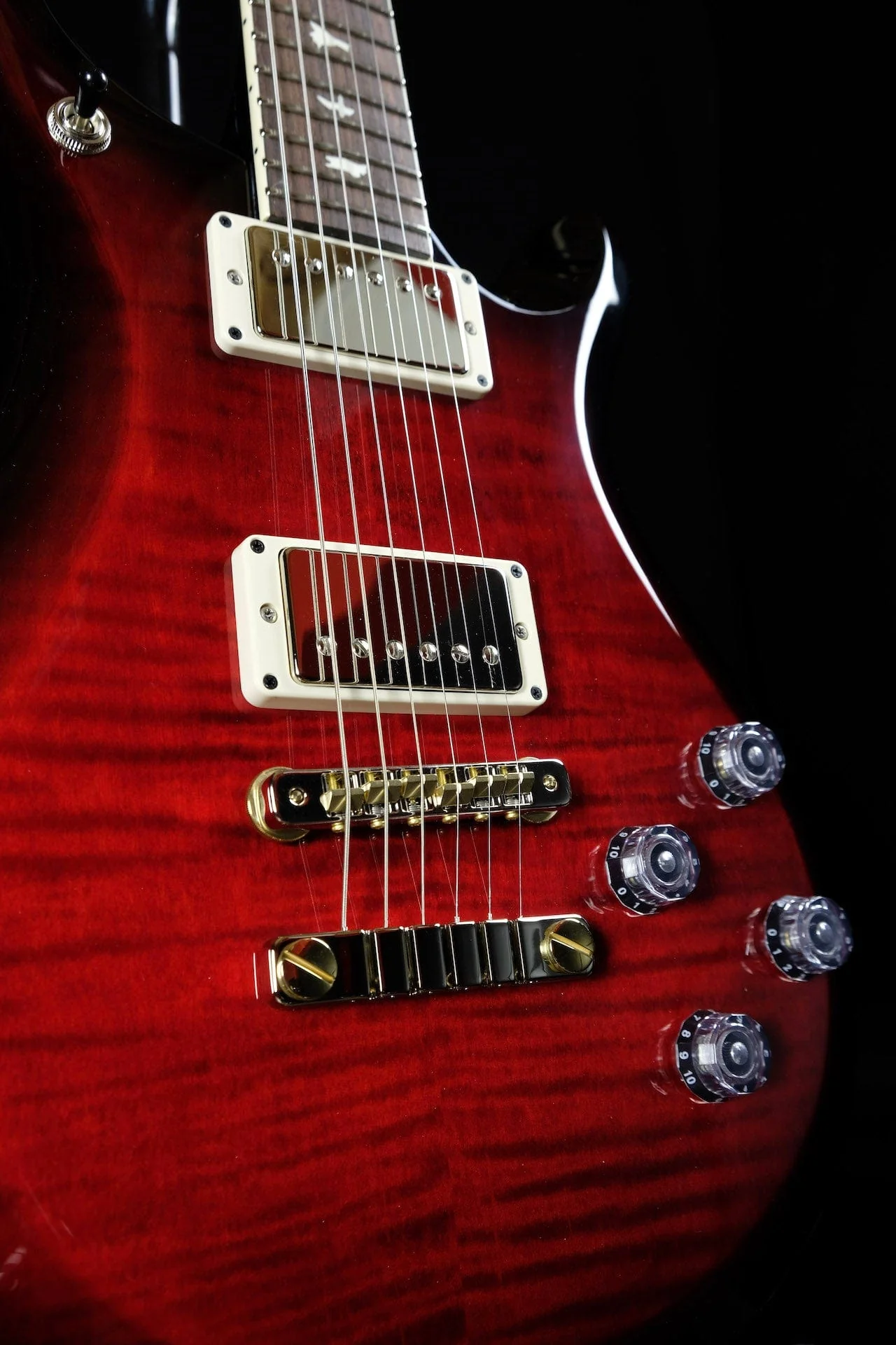 PRS S2 McCarty 594 Scarlet Smokeburst with Gig Bag - Image 5