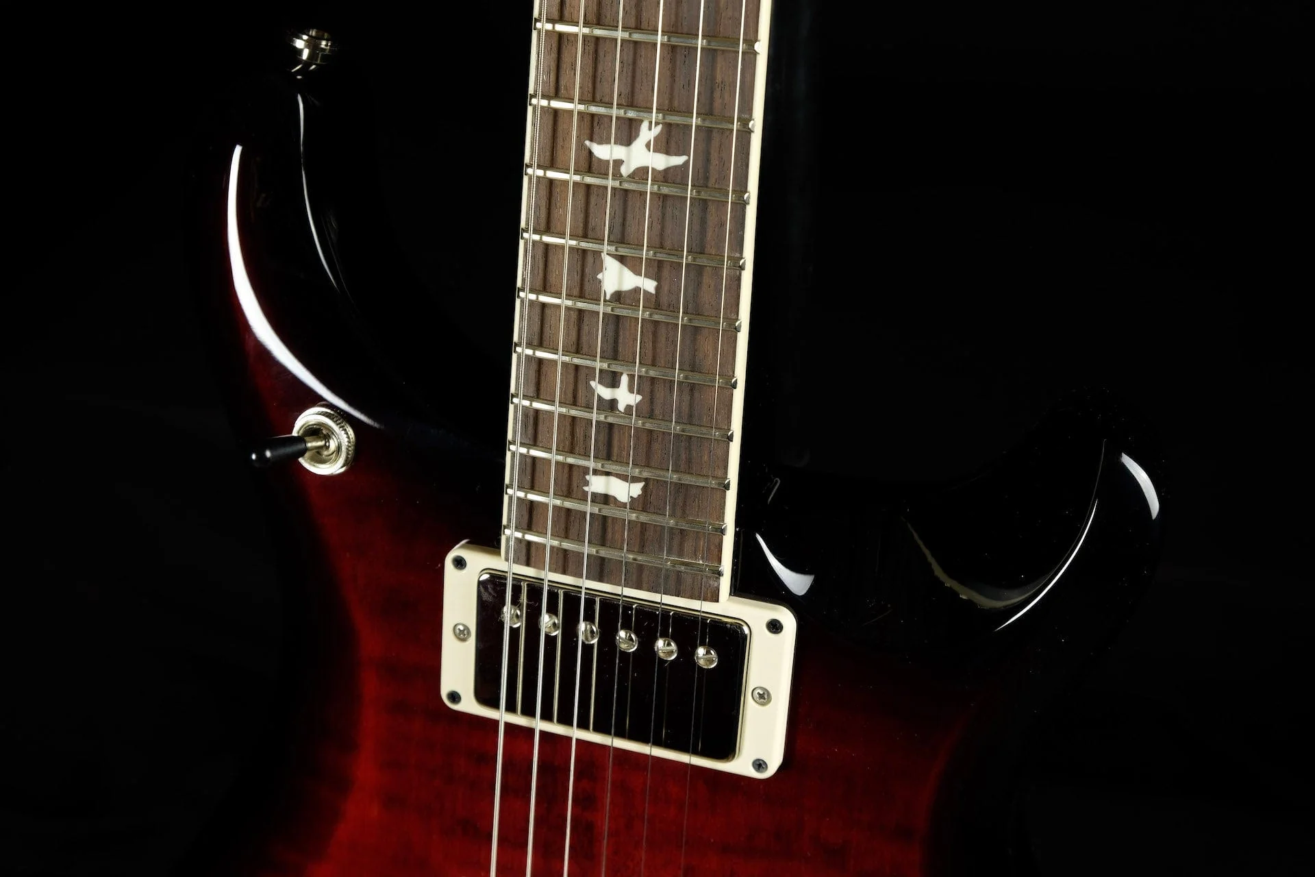 PRS S2 McCarty 594 Scarlet Smokeburst with Gig Bag - Image 7