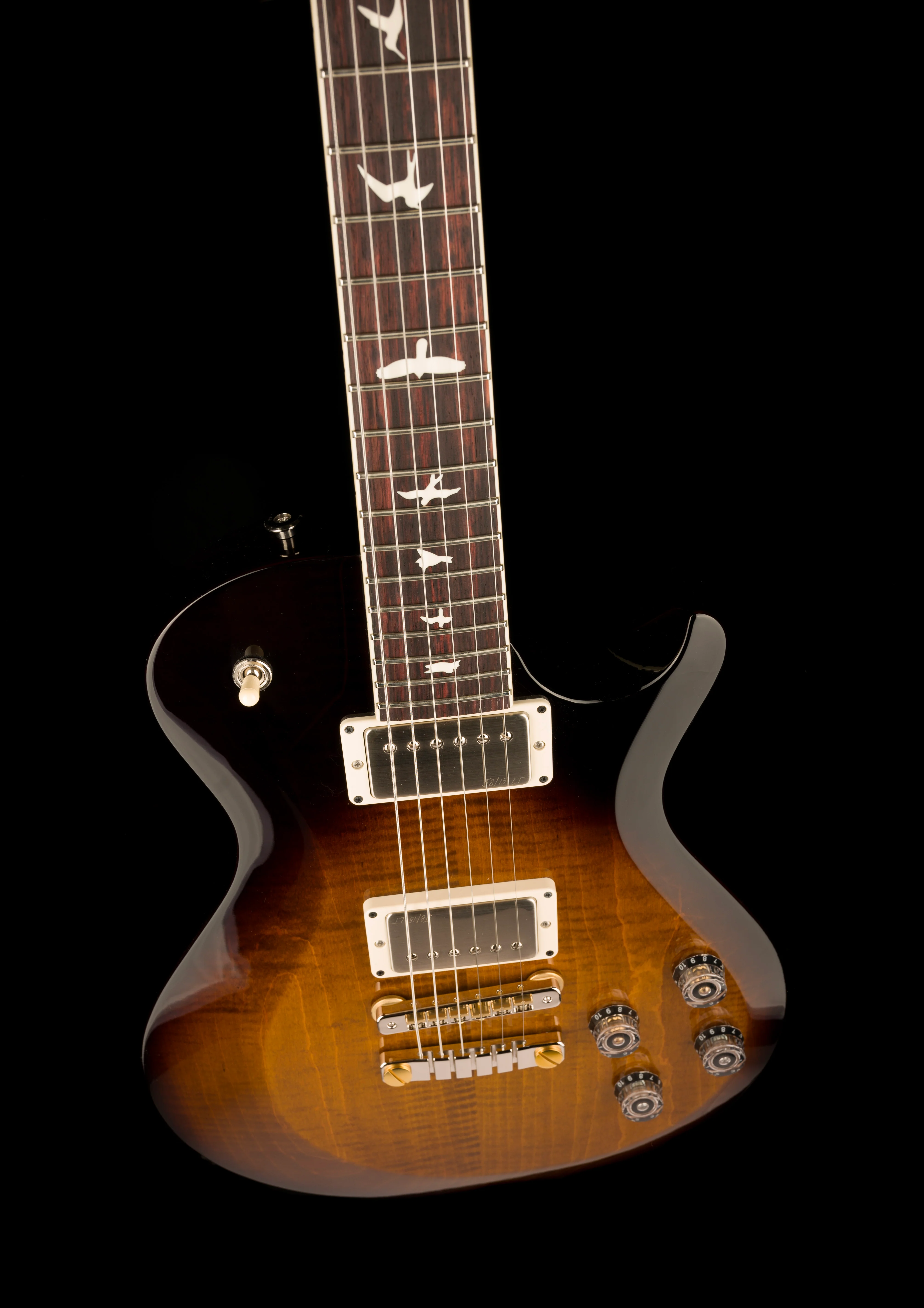 PRS S2 McCarty 594 Singlecut Black Amber with Gig Bag - Image 4