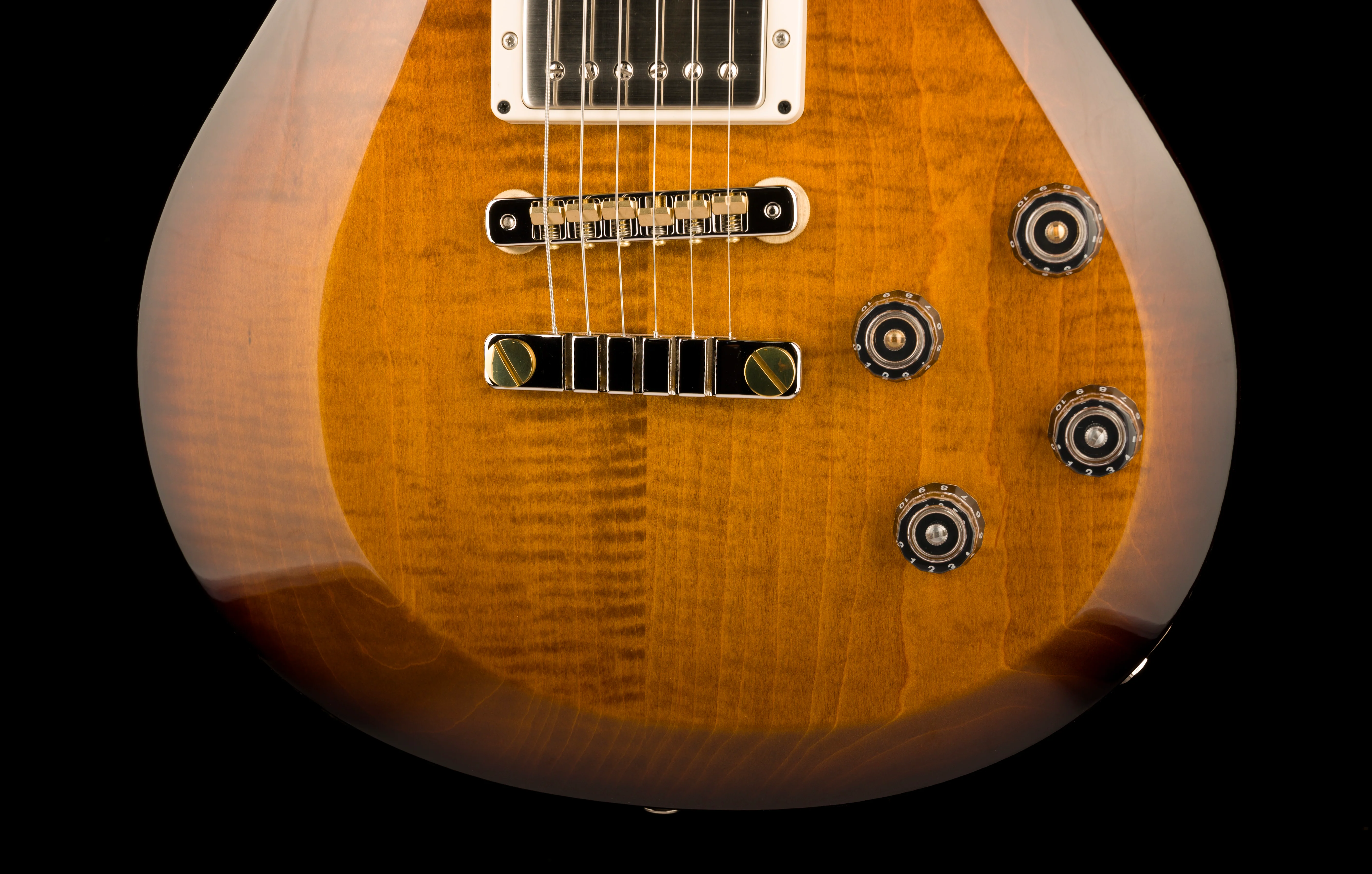 PRS S2 McCarty 594 Singlecut Black Amber with Gig Bag - Image 5