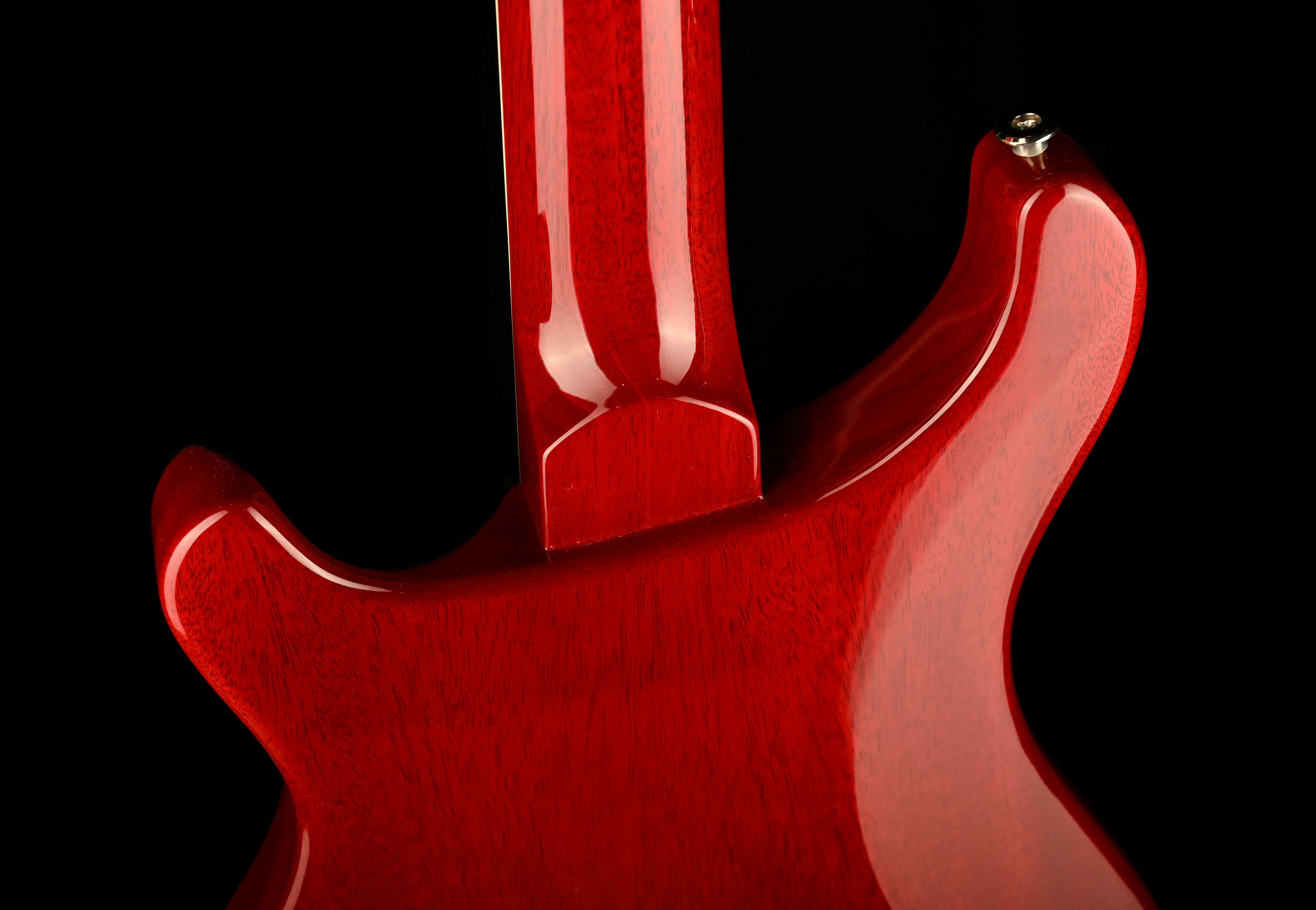 PRS S2 McCarty 594 ThinLine Vintage Cherry Electric Guitar With Gig Bag - Image 14