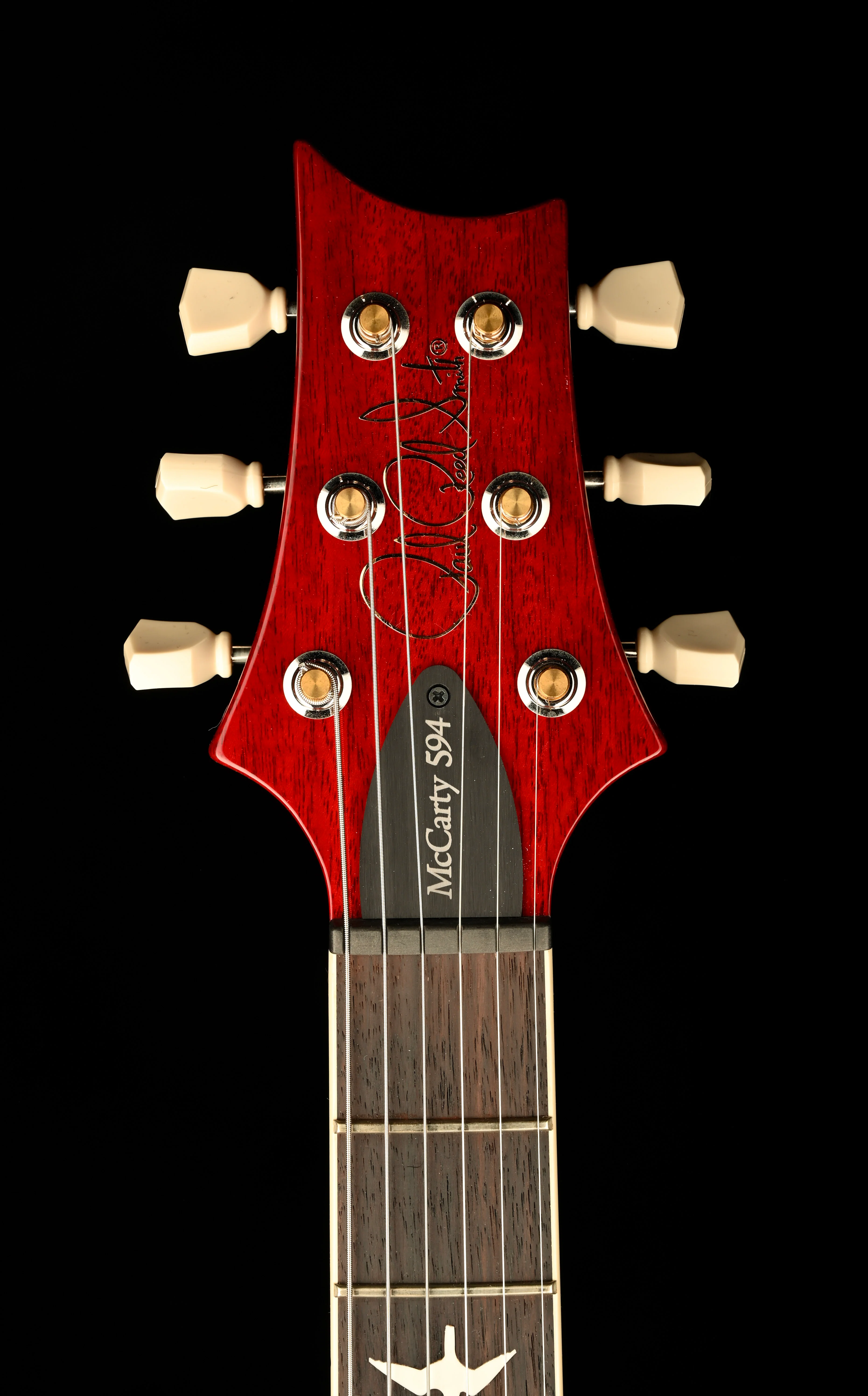 PRS S2 McCarty 594 ThinLine Vintage Cherry Electric Guitar With Gig Bag - Image 17