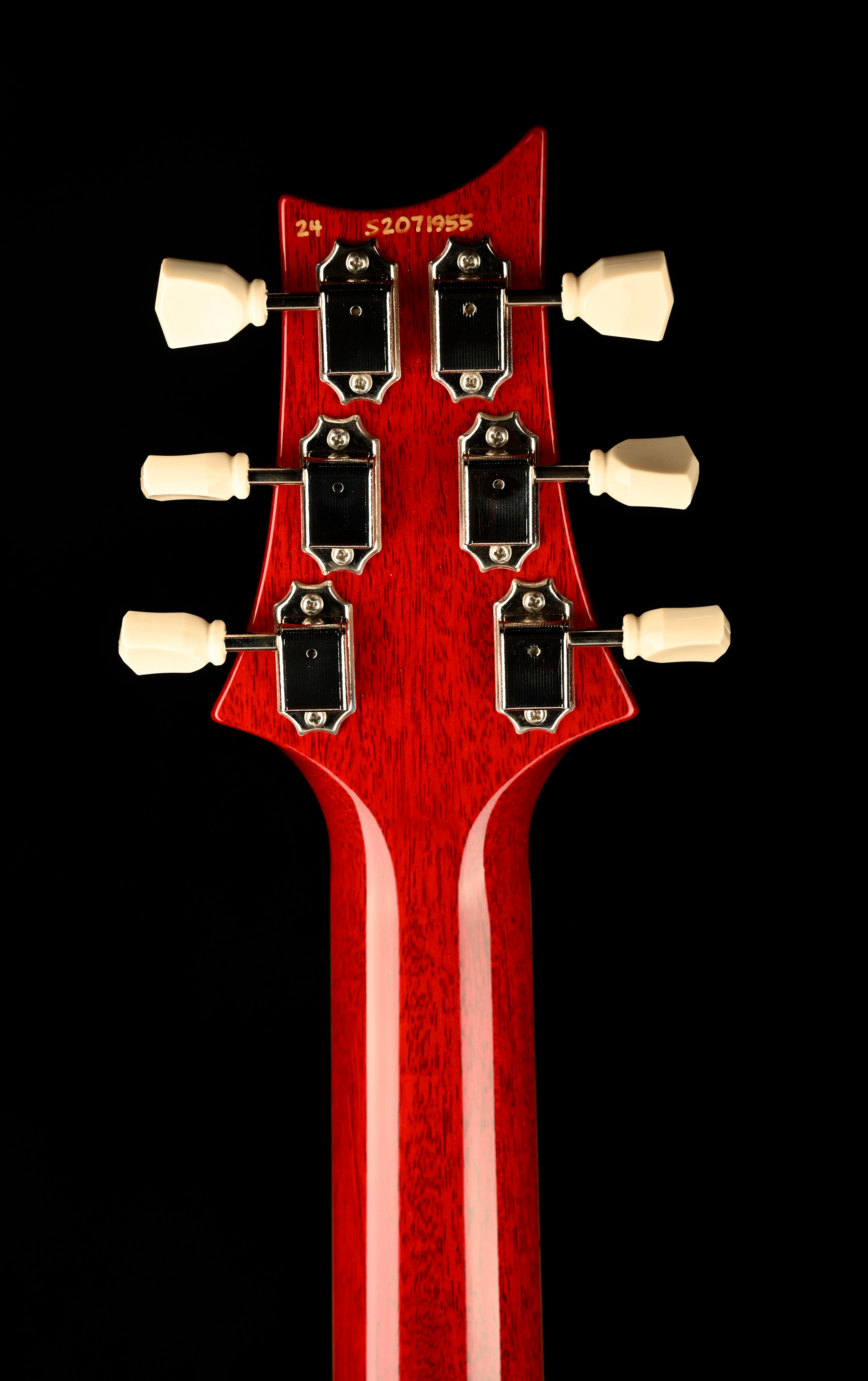 PRS S2 McCarty 594 ThinLine Vintage Cherry Electric Guitar With Gig Bag - Image 18