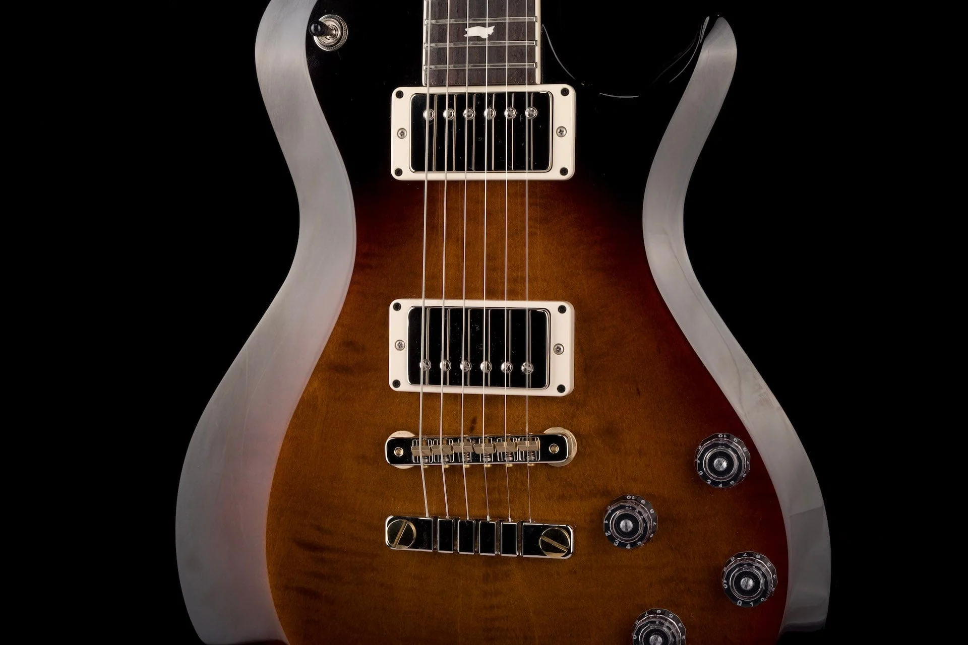 PRS S2 McCarty Singlecut 594 Custom Color Amber Smokeburst with Gig Bag - 2021 Serial # S2055947 - Image 4