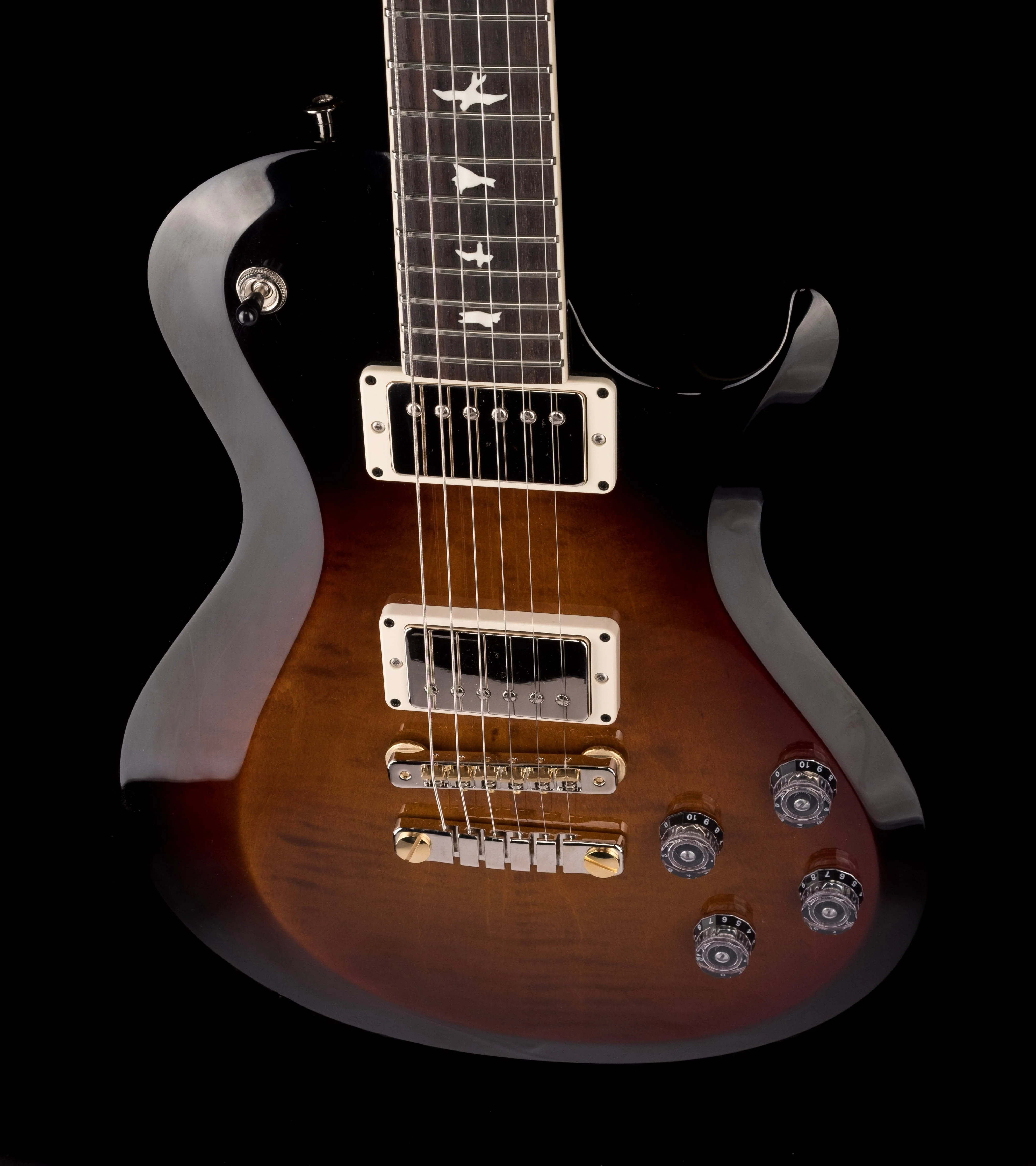 PRS S2 McCarty Singlecut 594 Custom Color Amber Smokeburst with Gig Bag - 2021 Serial # S2055947 - Image 8