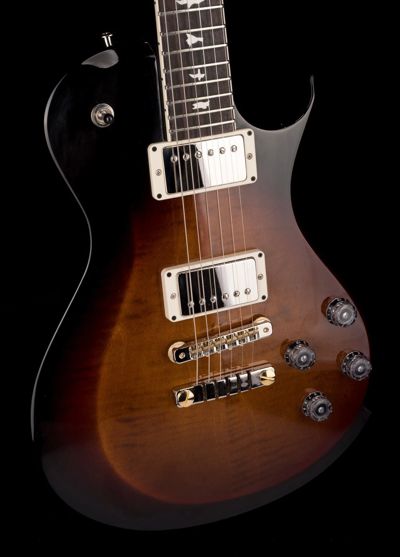 PRS S2 McCarty Singlecut 594 Custom Color Amber Smokeburst with Gig Bag - 2021 Serial # S2055947 - Image 9