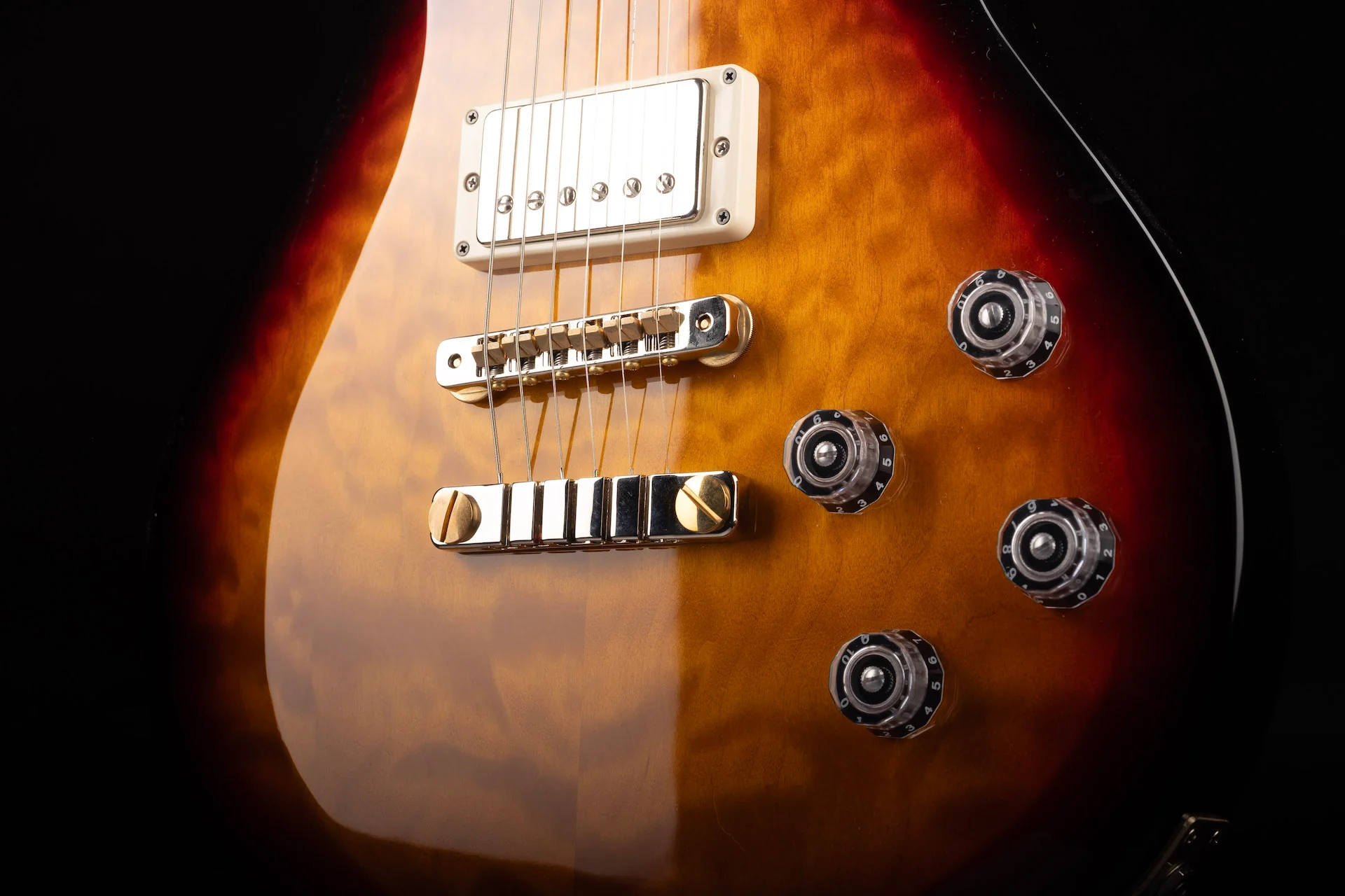 Used 2022 PRS S2 Singlecut McCarty 594 Black Amber with Gig Bag - Image 4