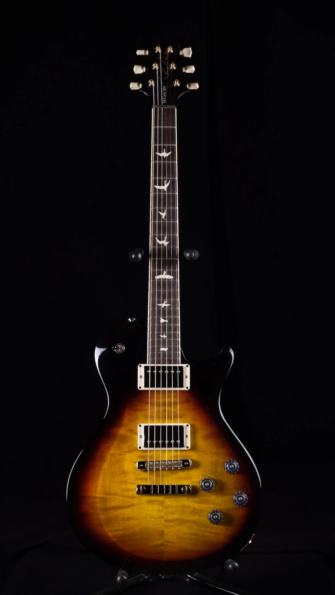 PRS S2 Singlecut McCarty 594 Tri Color Sunburst Electric Guitar with Gig Bag - Image 2