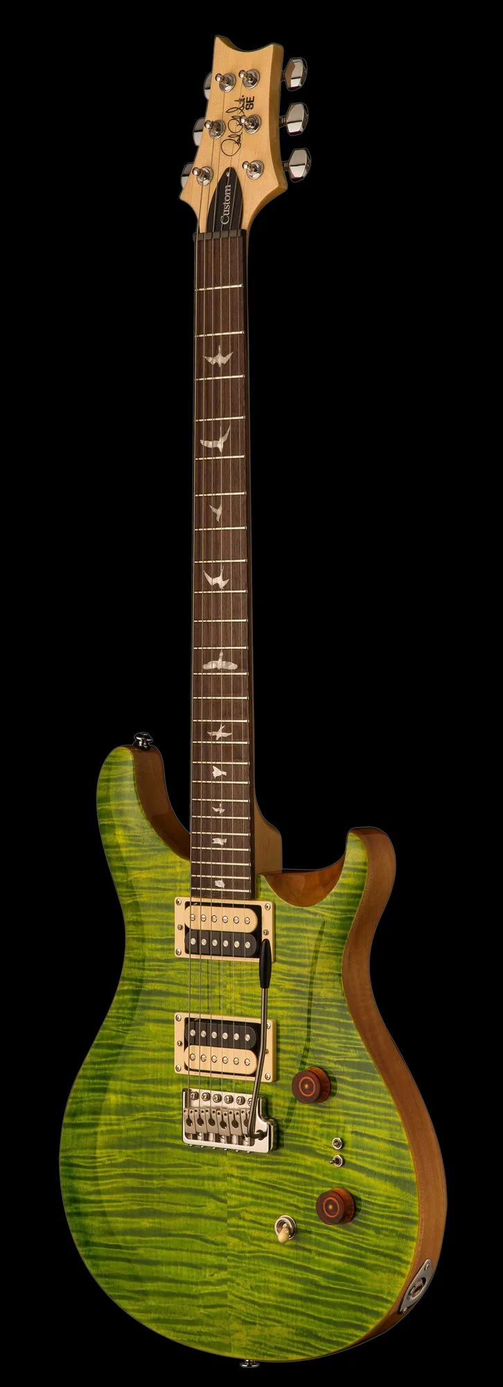PRS SE Custom 24-08 Eriza Verde Electric Guitar With Gig Bag - Image 3