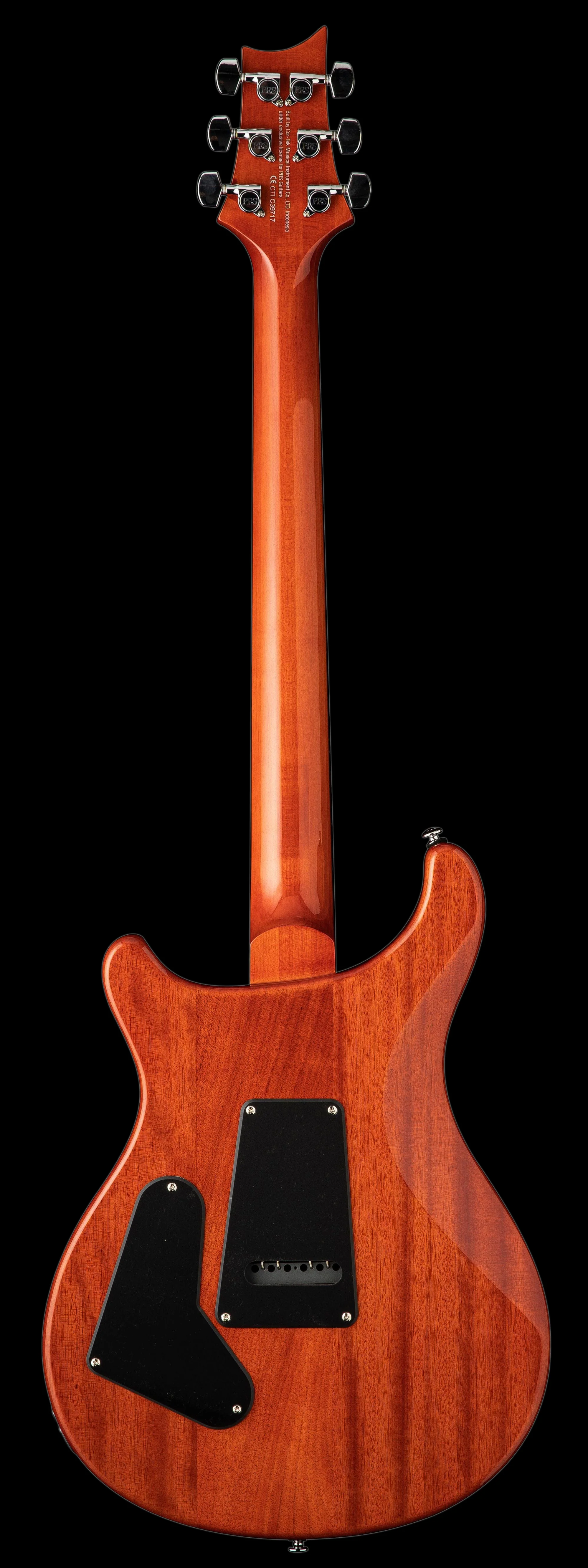 PRS SE Custom 24-08 Vintage Sunburst Electric Guitar - Image 4