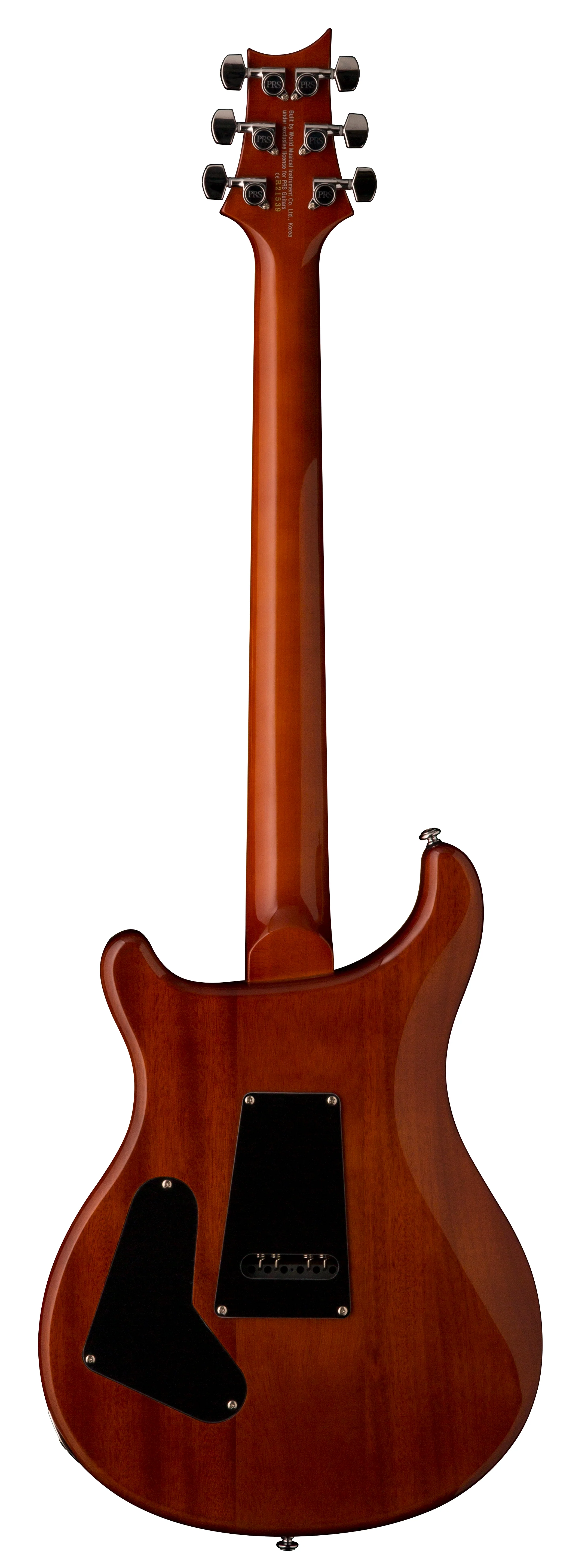 PRS SE Custom 24 Exotic Top - Zebra Wood Electric Guitar With Gig Bag - Image 3