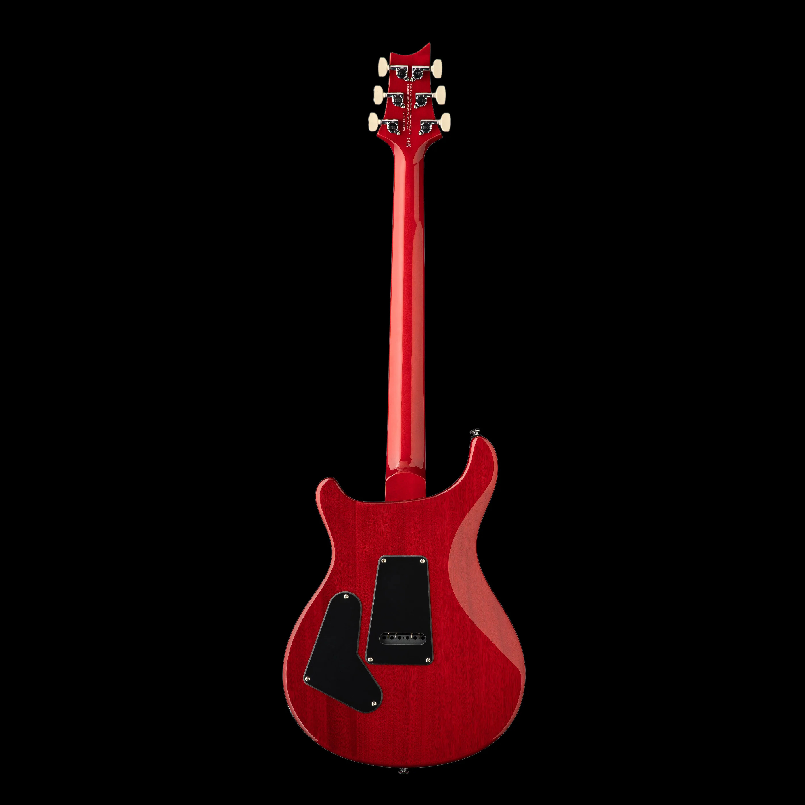 PRS SE Custom 24 Floyd Charcoal Cherry Burst with Gig Bag - Image 4