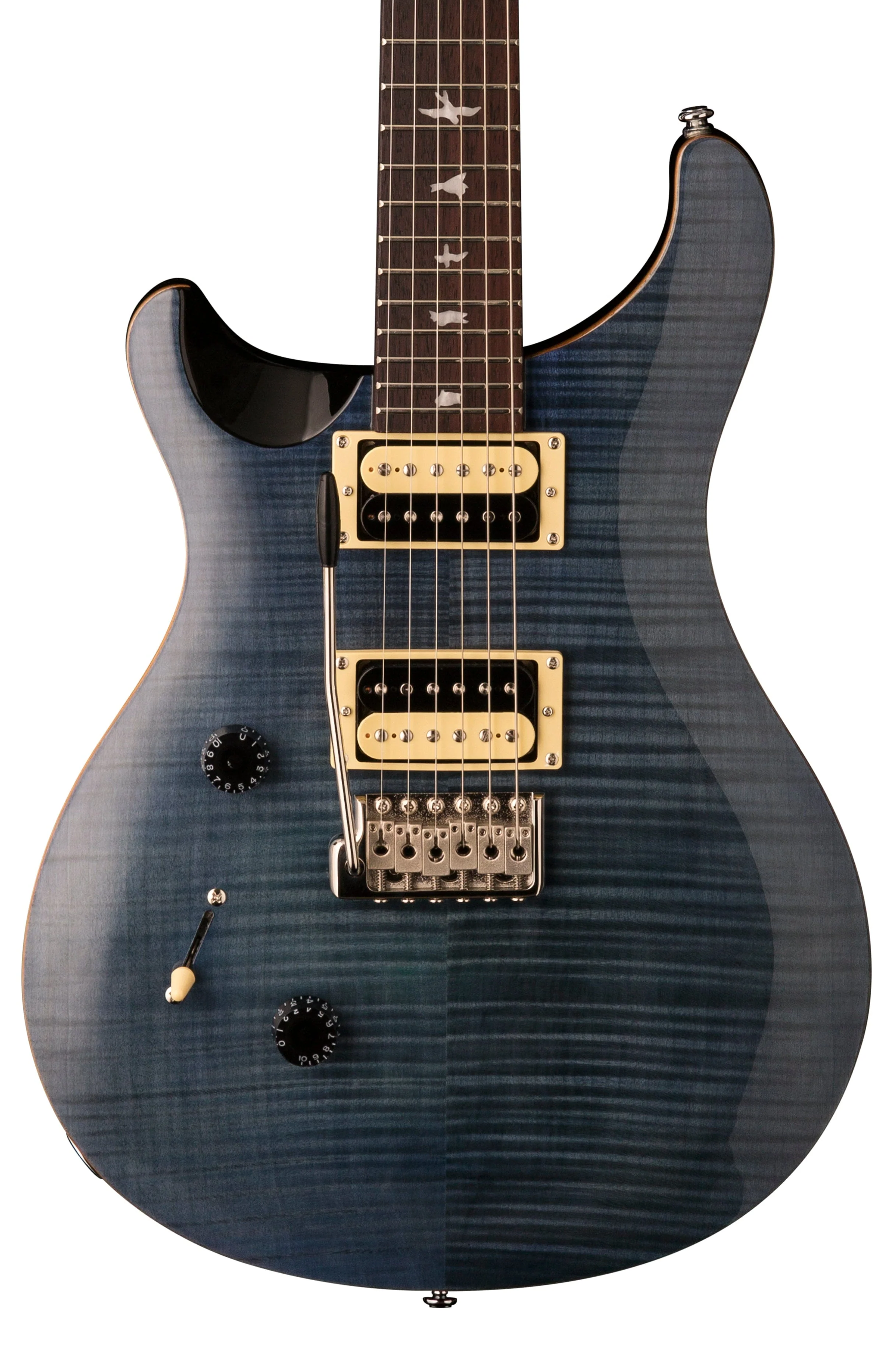 PRS SE Custom 24 Left Handed Whale Blue With Gig Bag Left-Handed
