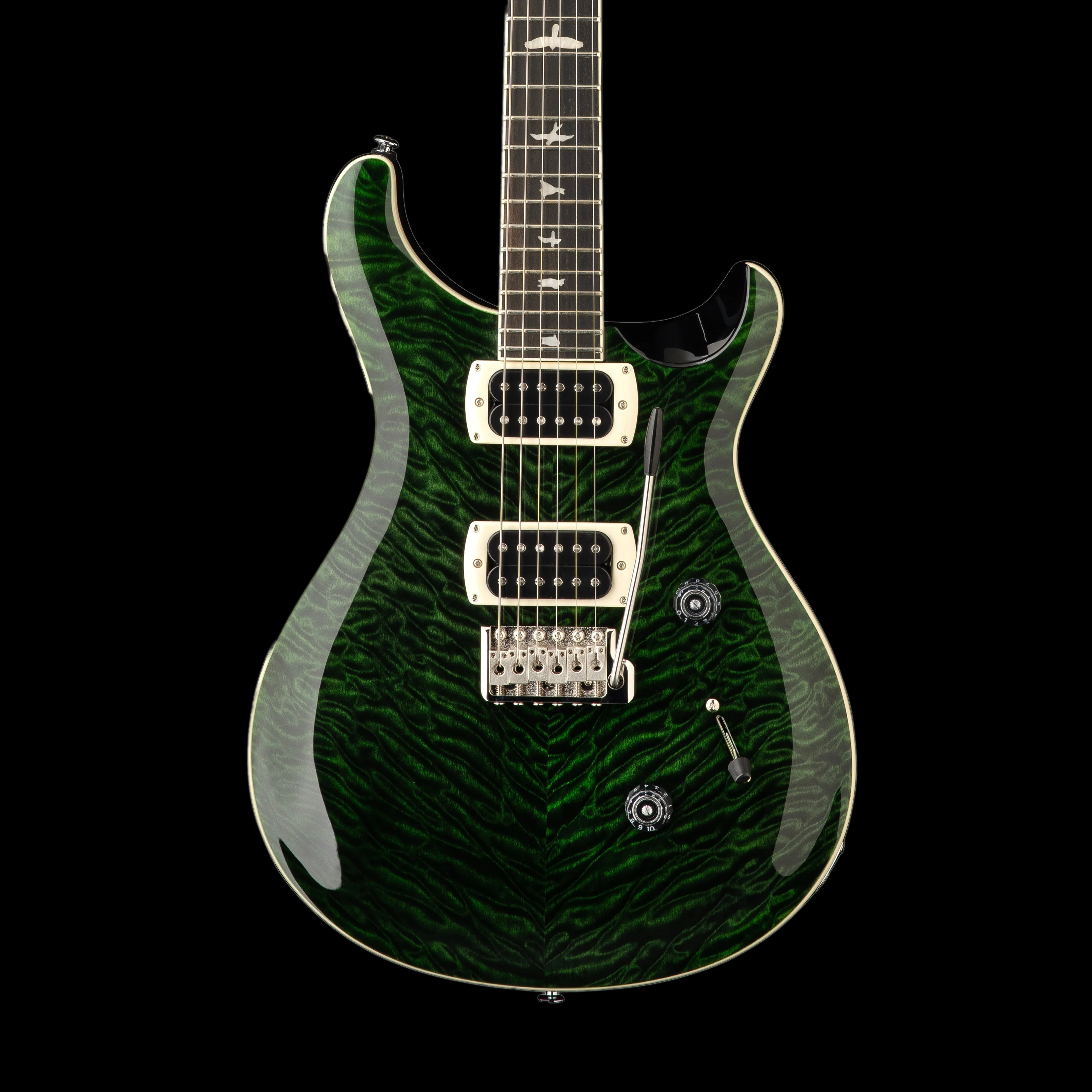 PRS SE Custom 24 Quilt Teal Black with Gig Bag