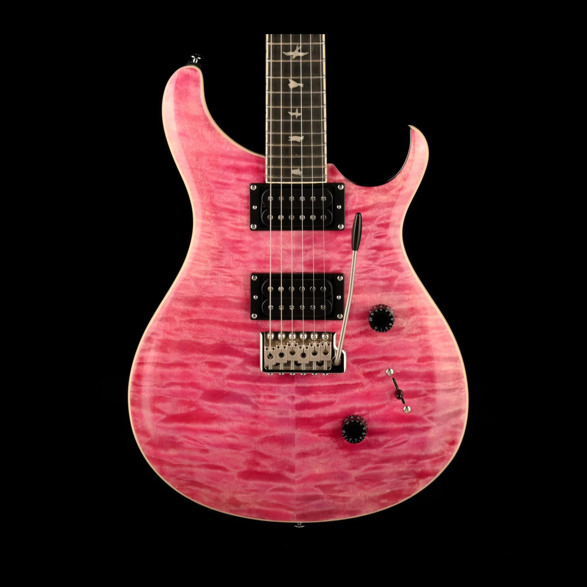 PRS SE Custom 24 Quilt Violet with Gig Bag