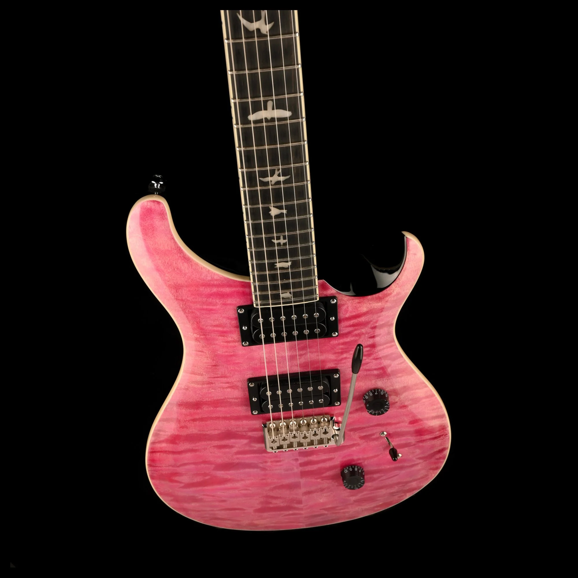 PRS SE Custom 24 Quilt Violet with Gig Bag - Image 4