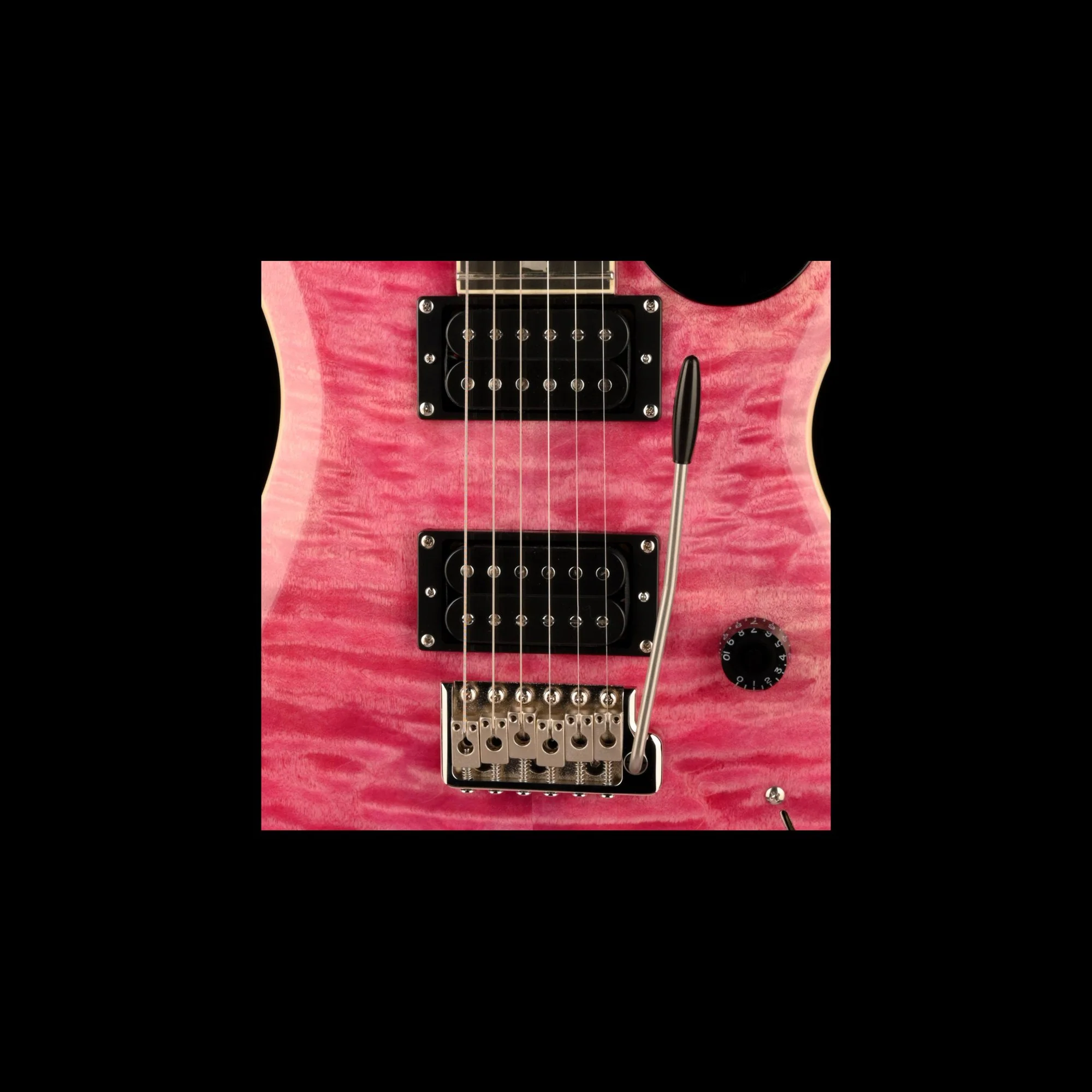 PRS SE Custom 24 Quilt Violet with Gig Bag - Image 5
