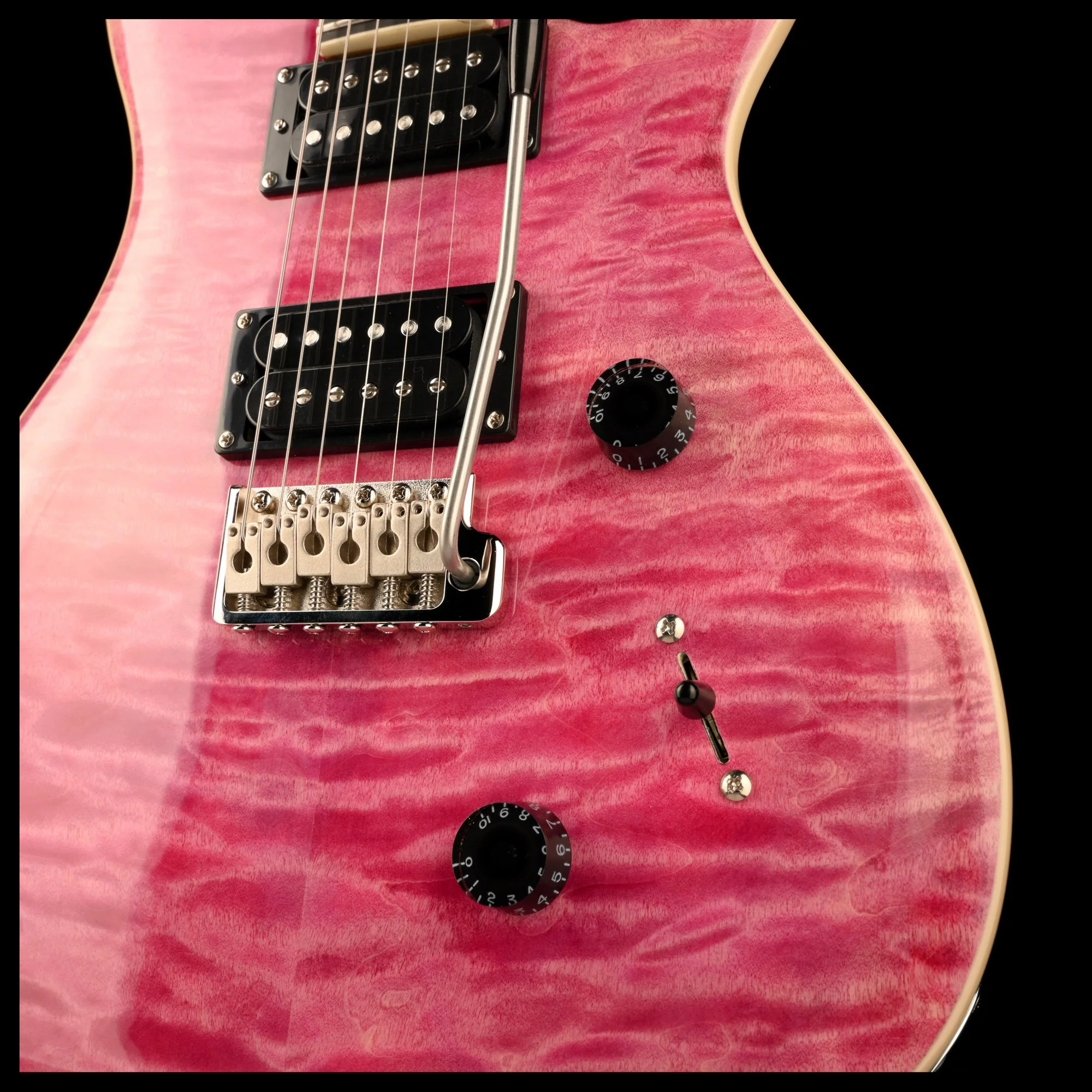 PRS SE Custom 24 Quilt Violet with Gig Bag - Image 6