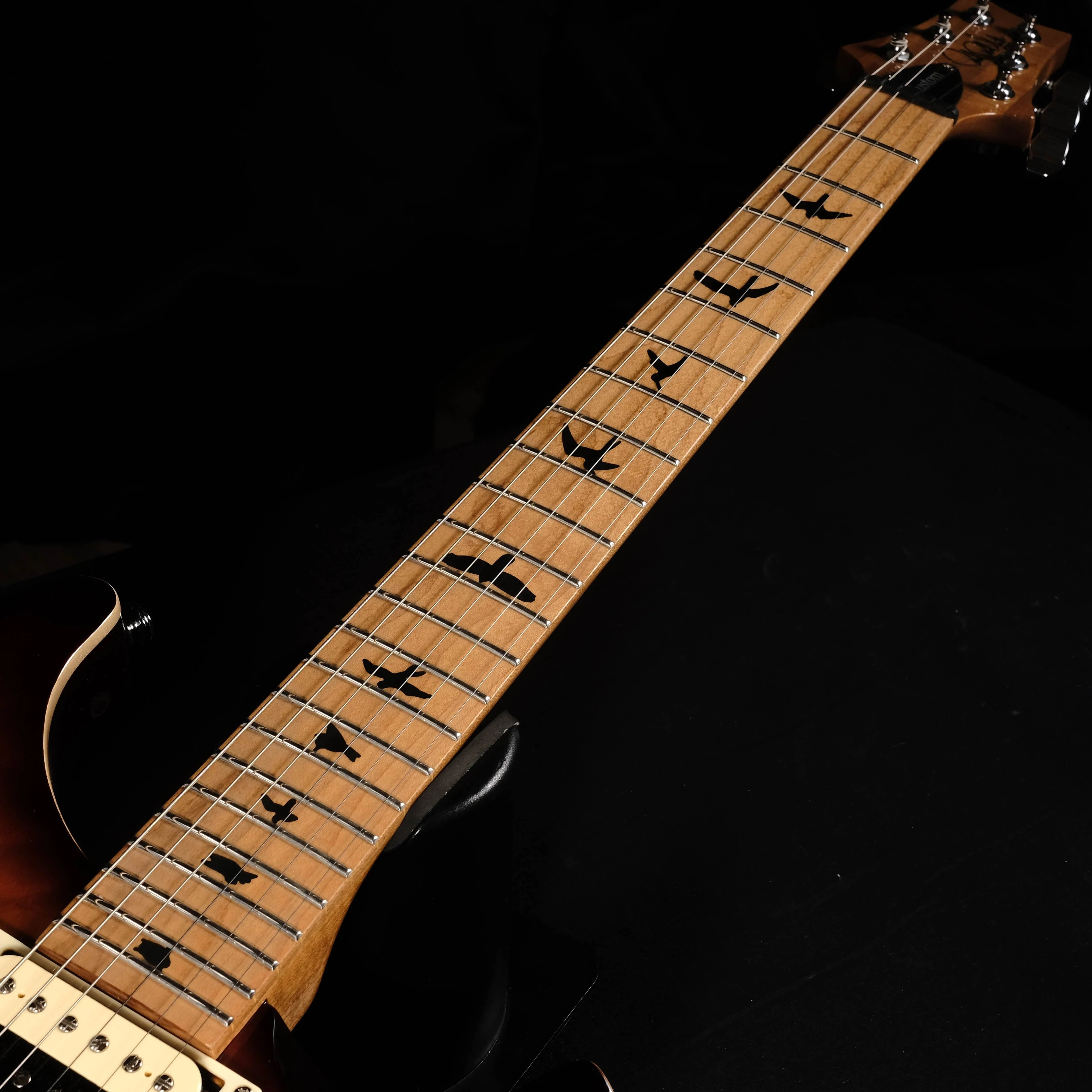 PRS SE Custom 24 Roasted Maple Limited - Tobacco Sunburst With Bag - Image 6