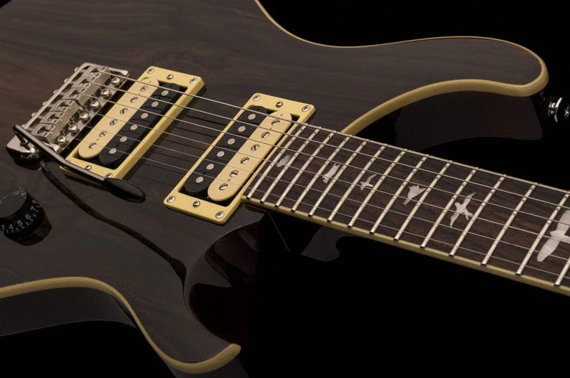 PRS SE Custom 24 Ziricote Top Electric Guitar With Gig Bag - Image 3