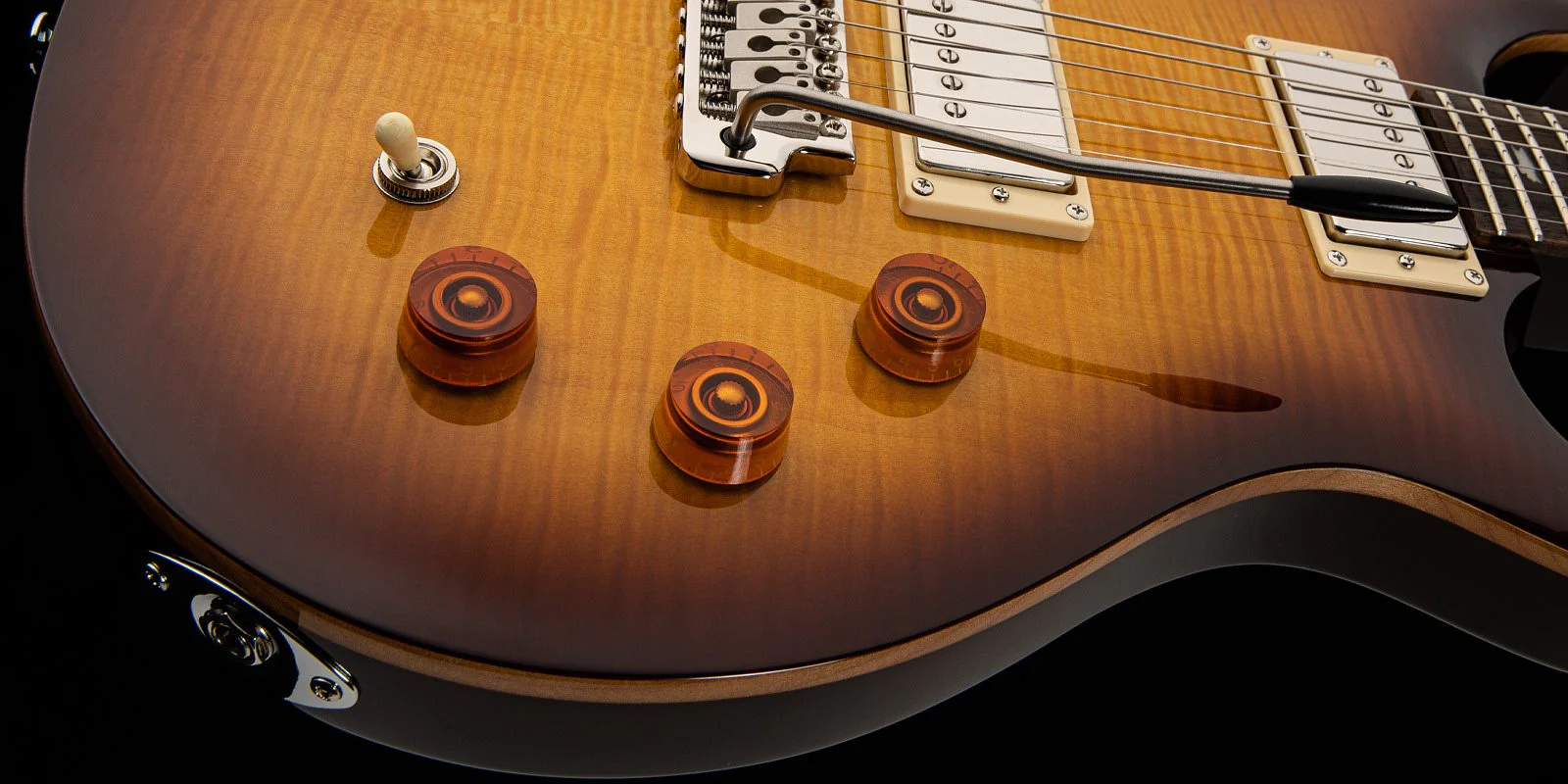 PRS SE DGT David Grissom Trem McCarty Tobacco Sunburst with Gig Bag - Image 4
