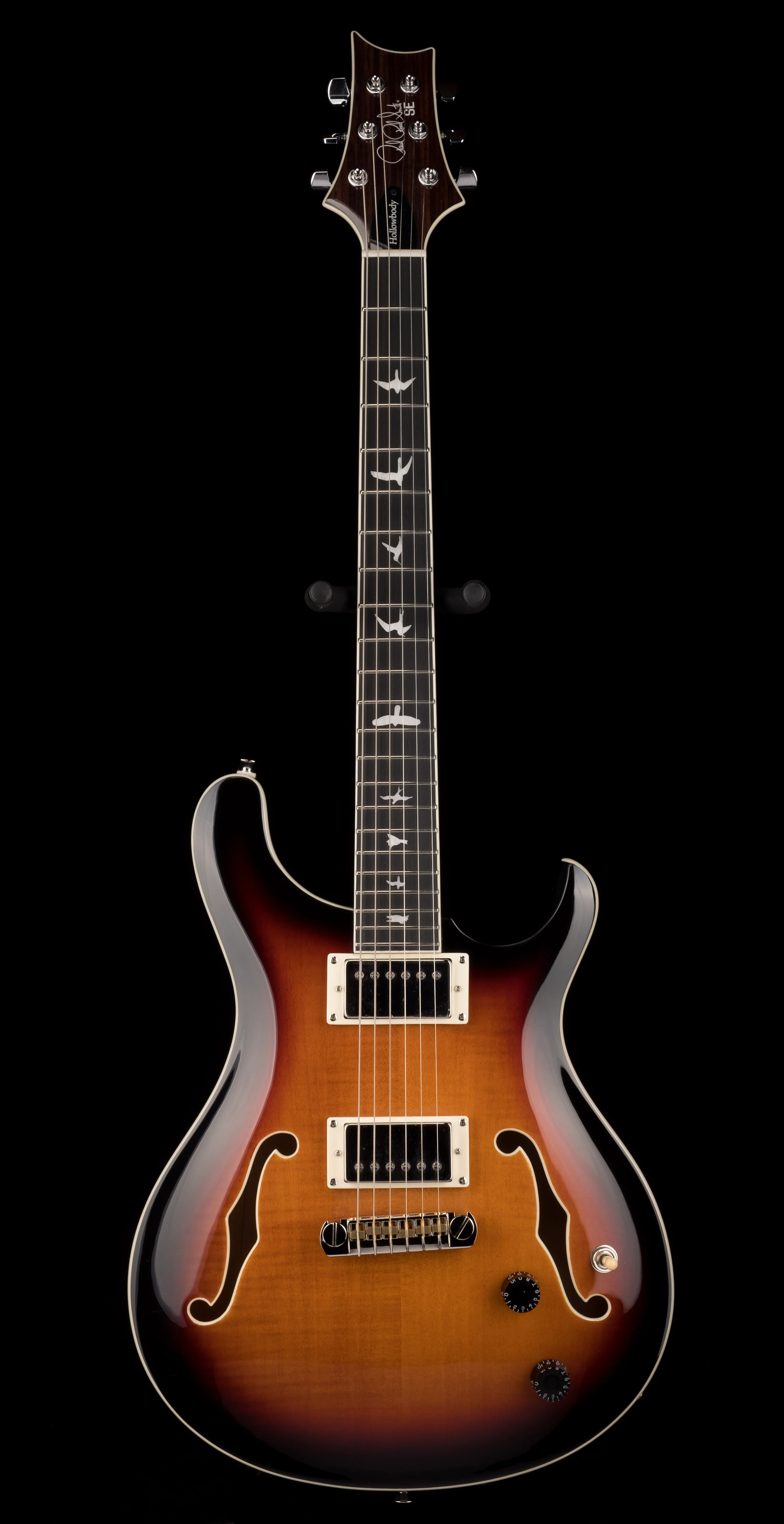 PRS SE Hollowbody II Tricolor Sunburst with Case - Image 2